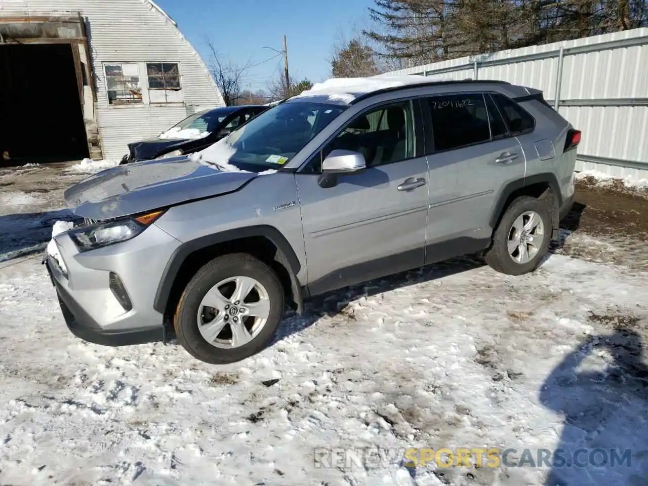 1 Photograph of a damaged car 2T3MWRFV4KW016207 TOYOTA RAV4 2019