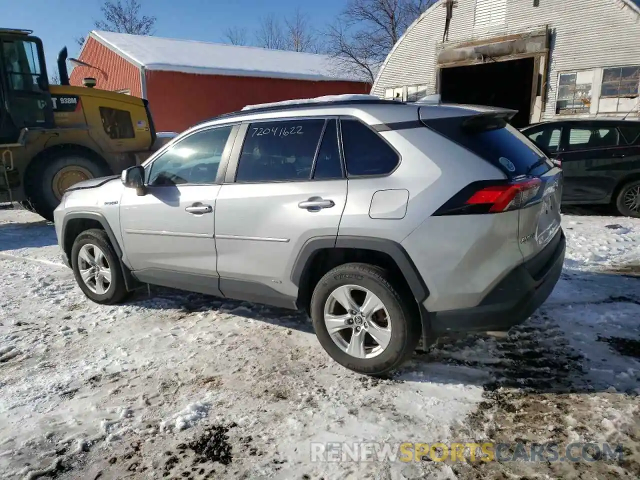 2 Photograph of a damaged car 2T3MWRFV4KW016207 TOYOTA RAV4 2019