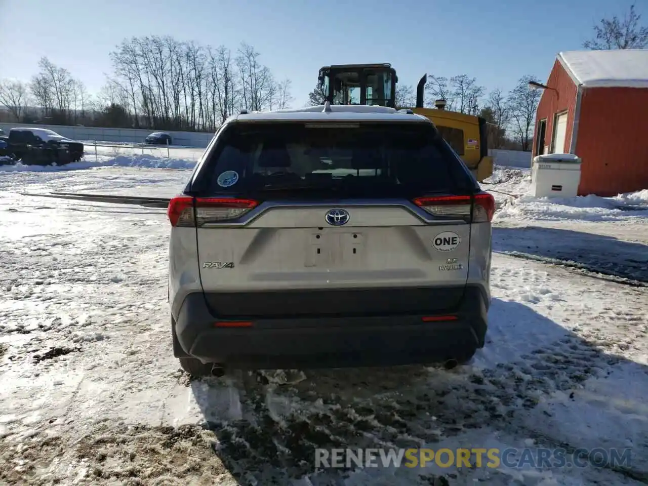 6 Photograph of a damaged car 2T3MWRFV4KW016207 TOYOTA RAV4 2019