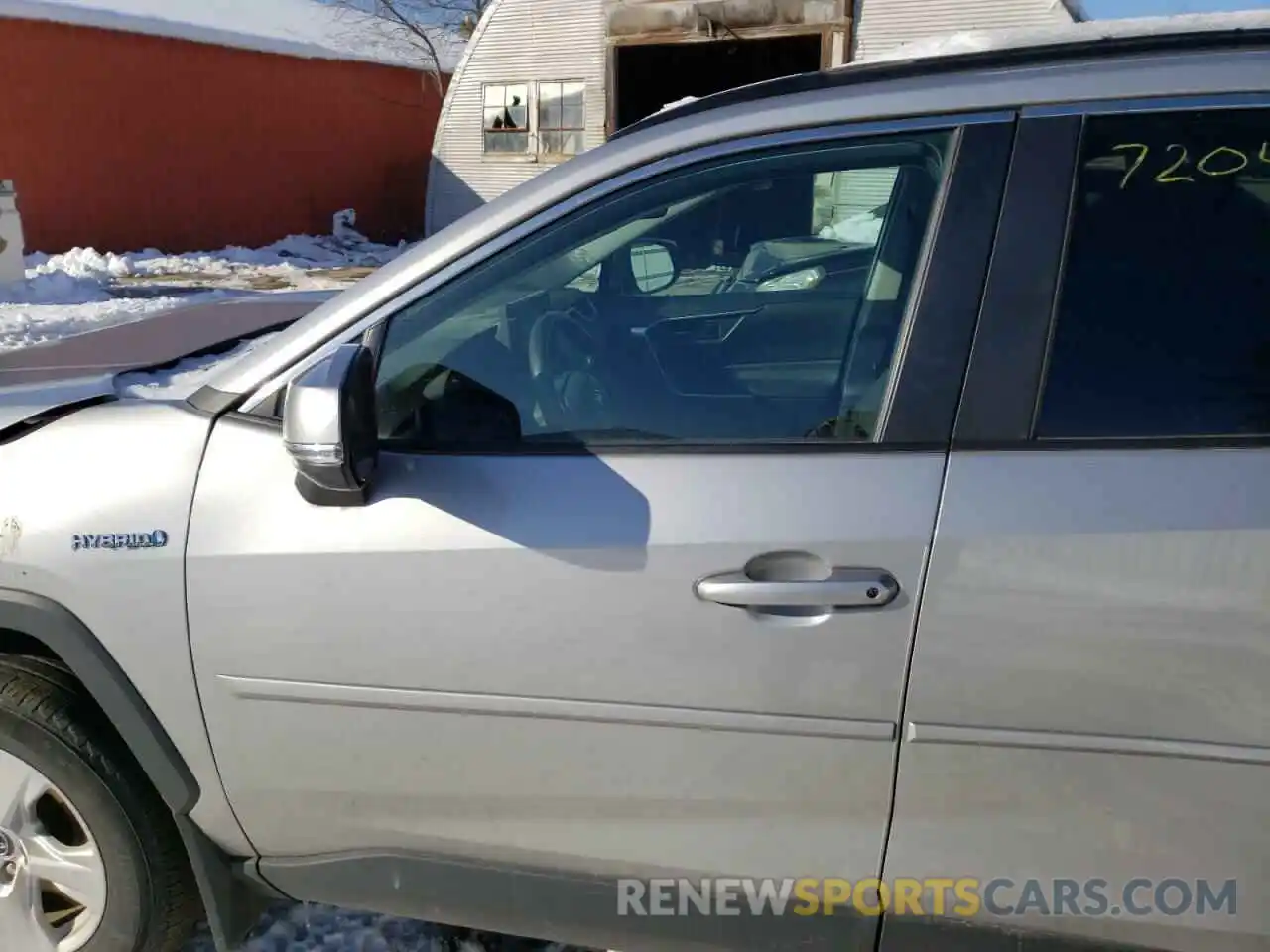 7 Photograph of a damaged car 2T3MWRFV4KW016207 TOYOTA RAV4 2019