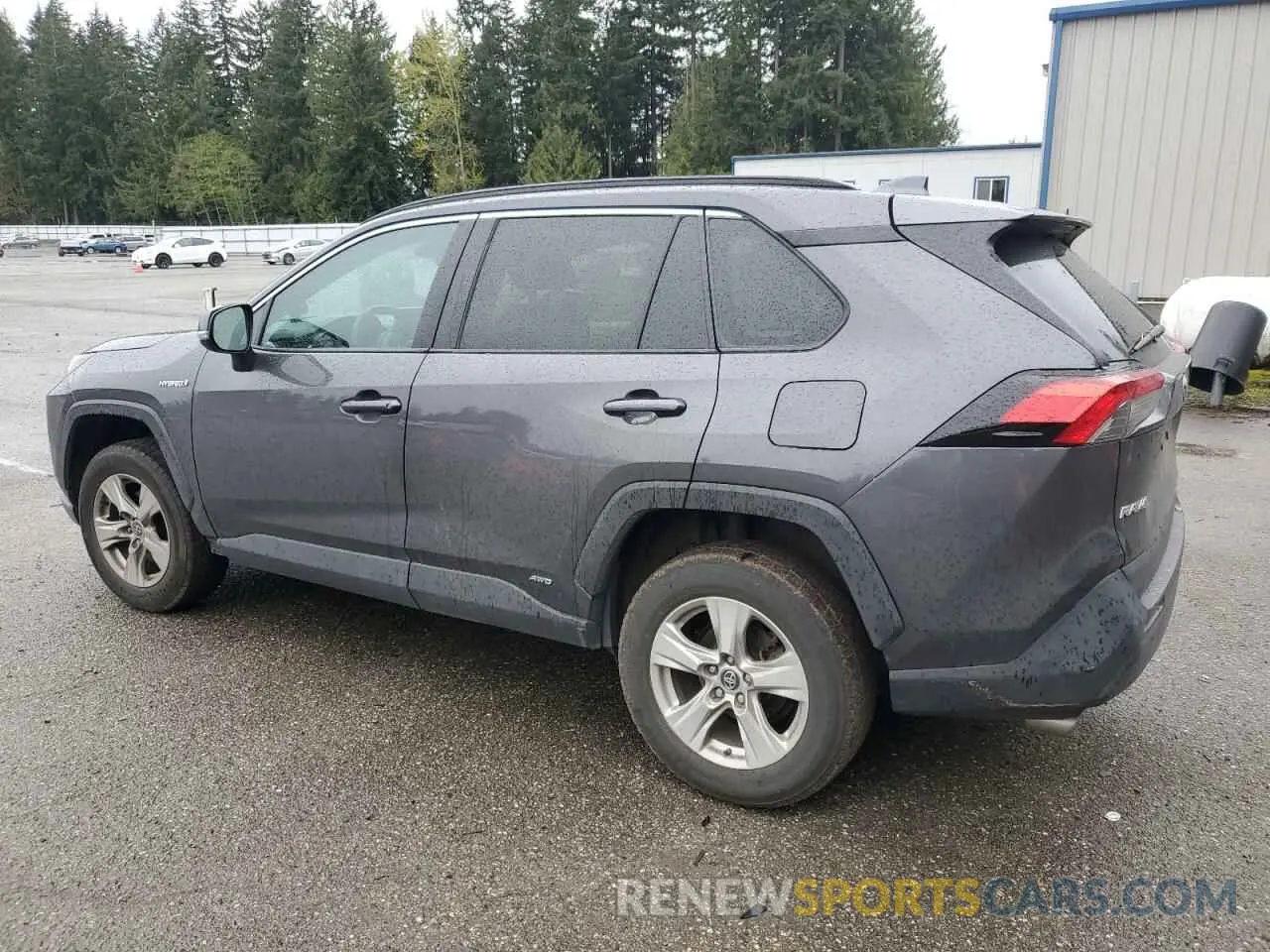 2 Photograph of a damaged car 2T3MWRFV5KW004440 TOYOTA RAV4 2019