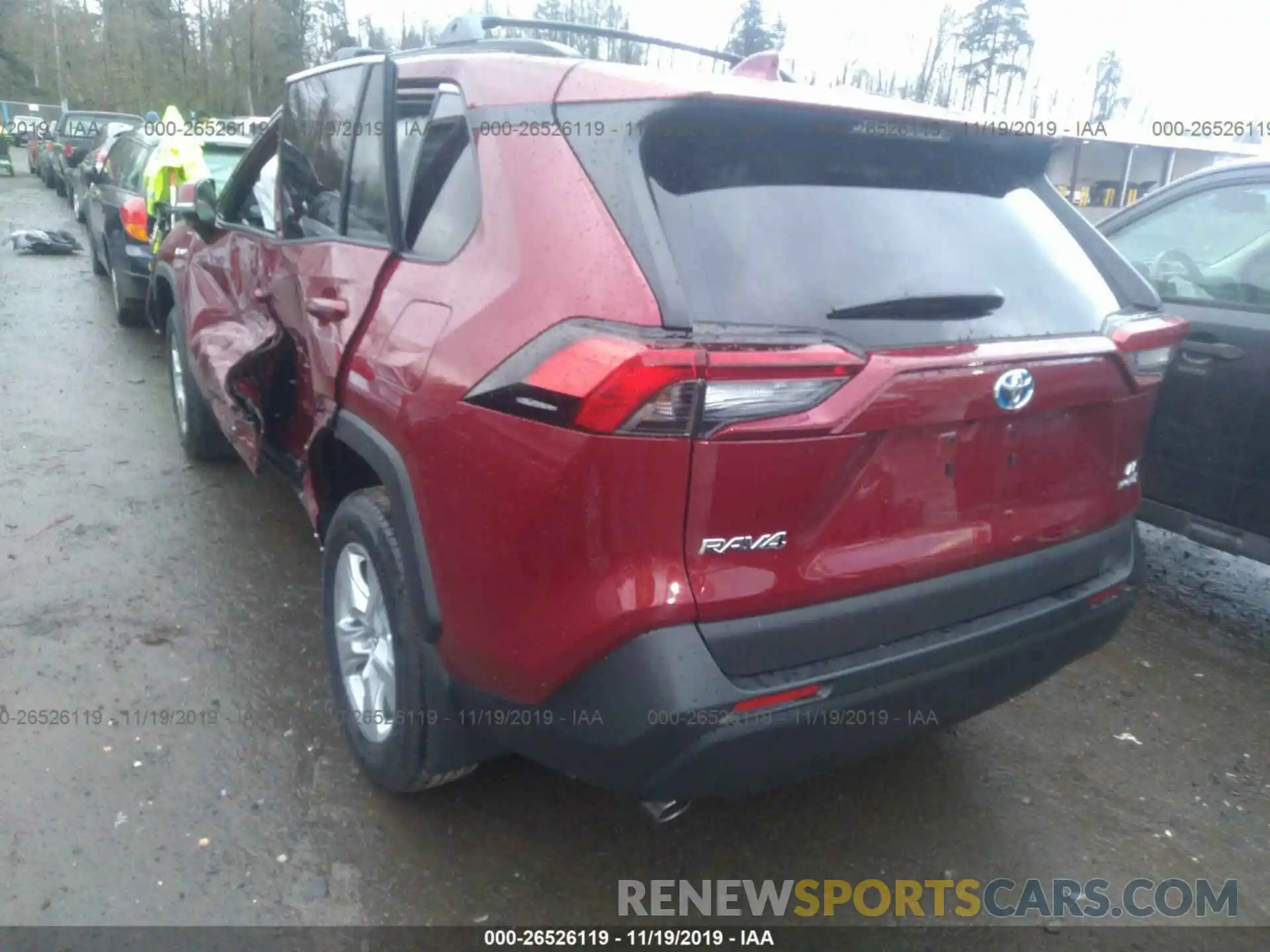 3 Photograph of a damaged car 2T3MWRFV5KW037003 TOYOTA RAV4 2019