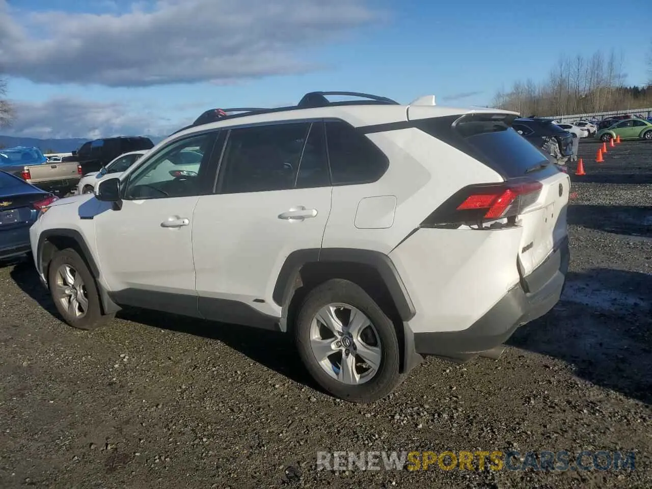2 Photograph of a damaged car 2T3MWRFV7KW037472 TOYOTA RAV4 2019