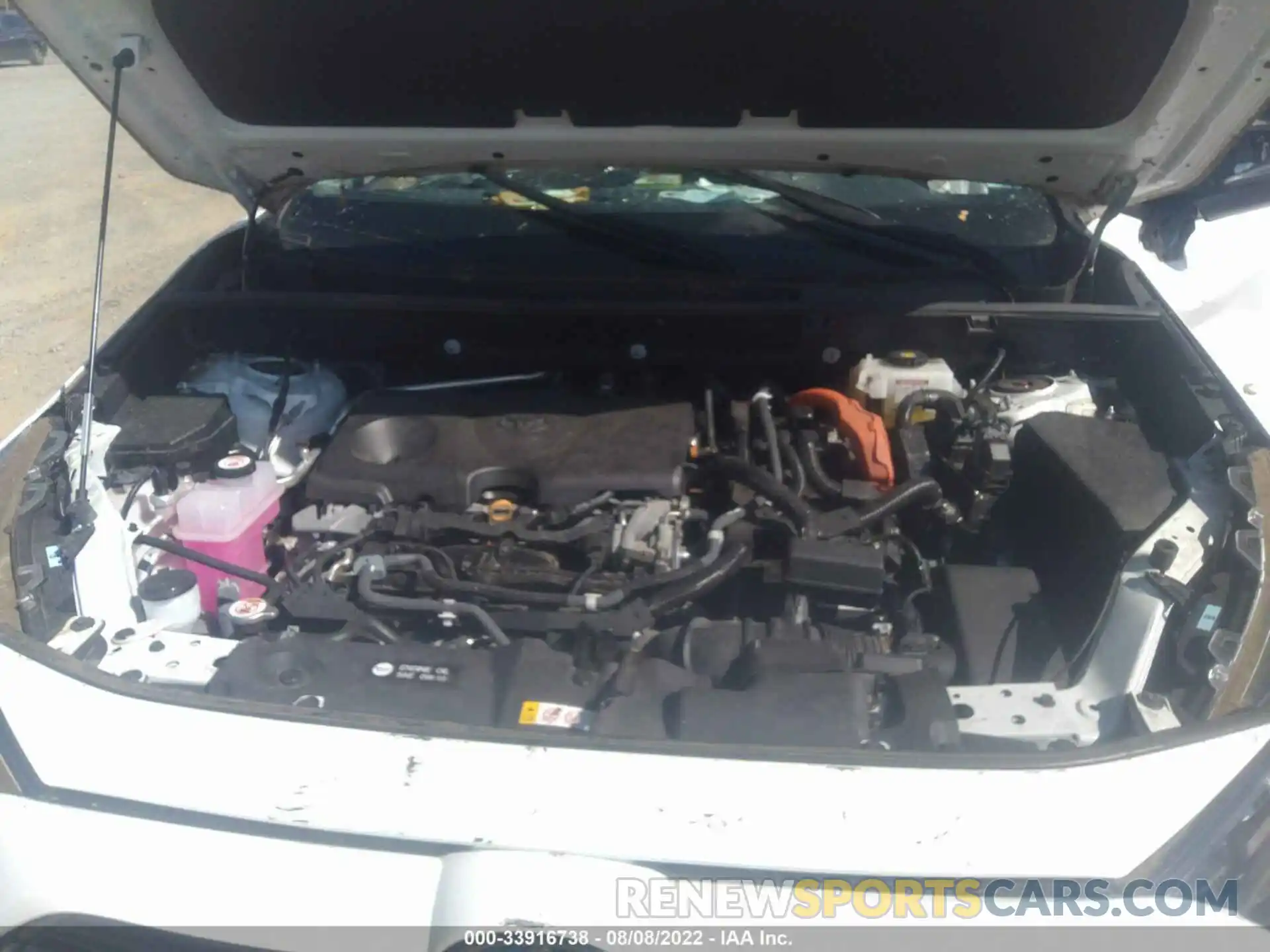 10 Photograph of a damaged car 2T3MWRFV8KW034970 TOYOTA RAV4 2019