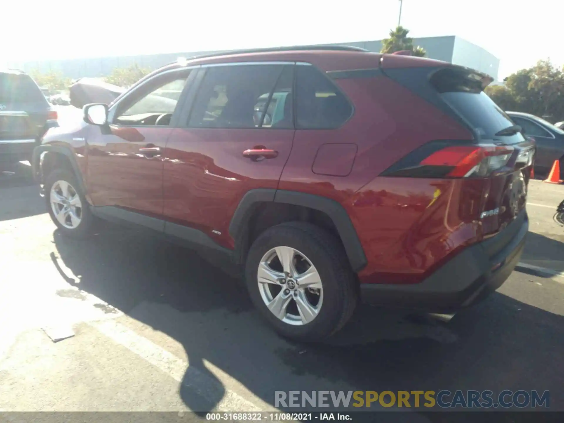 3 Photograph of a damaged car 2T3MWRFV8KW036184 TOYOTA RAV4 2019