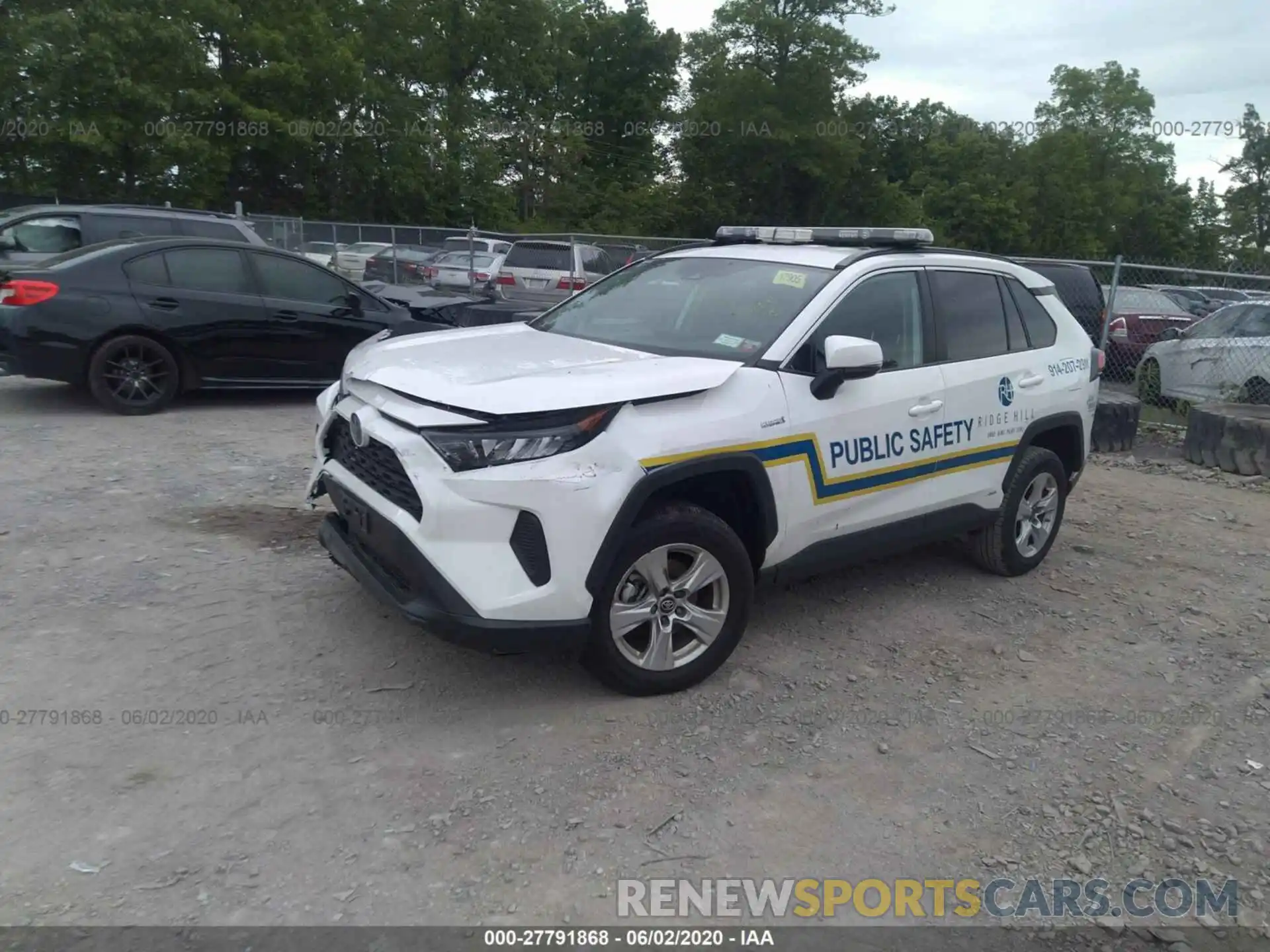 2 Photograph of a damaged car 2T3MWRFV9KW026912 TOYOTA RAV4 2019