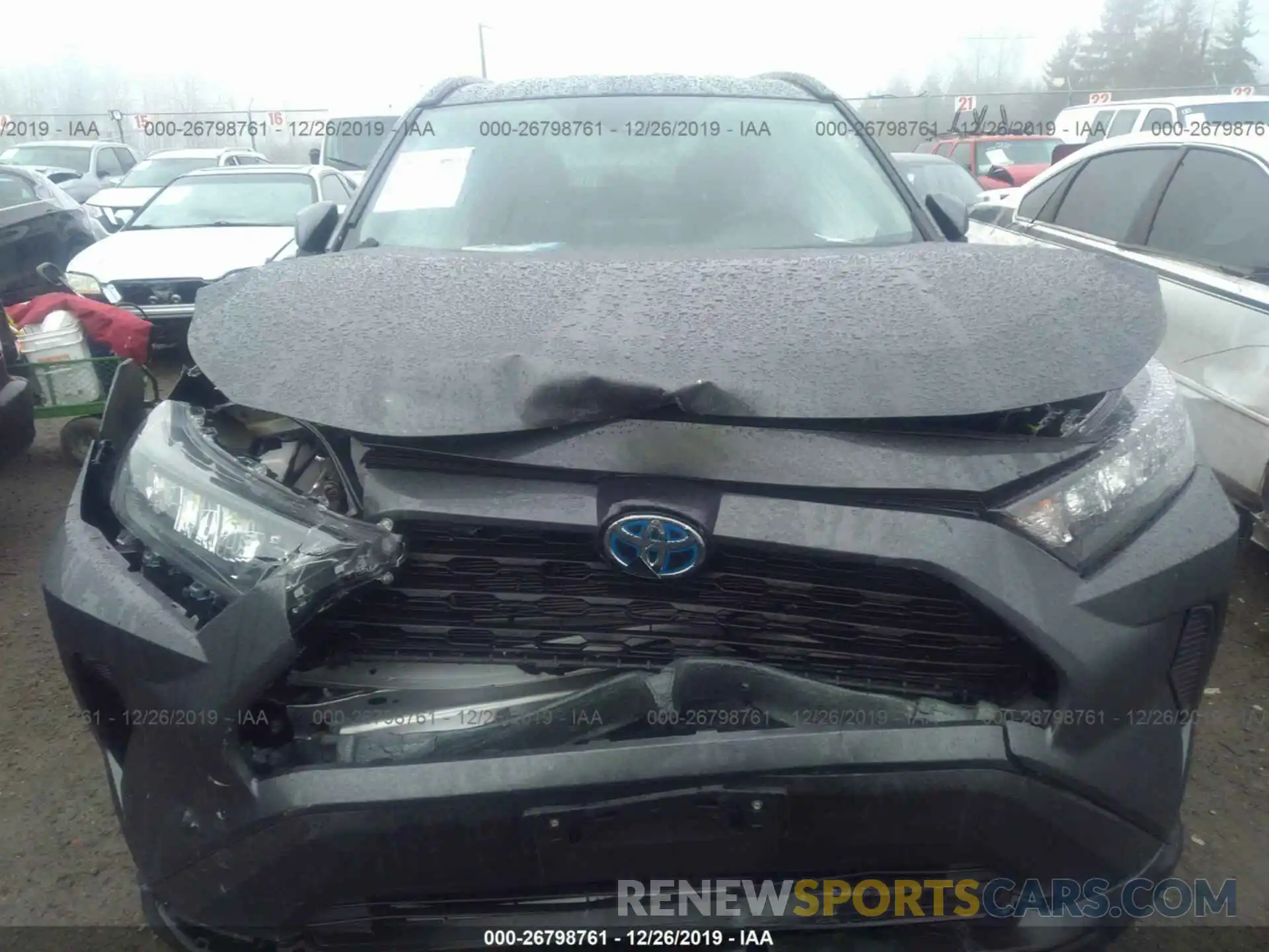 6 Photograph of a damaged car 2T3MWRFV9KW035979 TOYOTA RAV4 2019