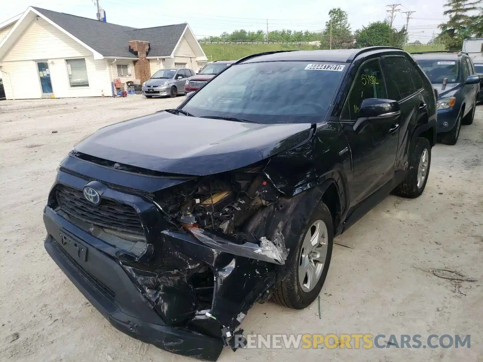 2 Photograph of a damaged car 2T3MWRFVXKW025249 TOYOTA RAV4 2019