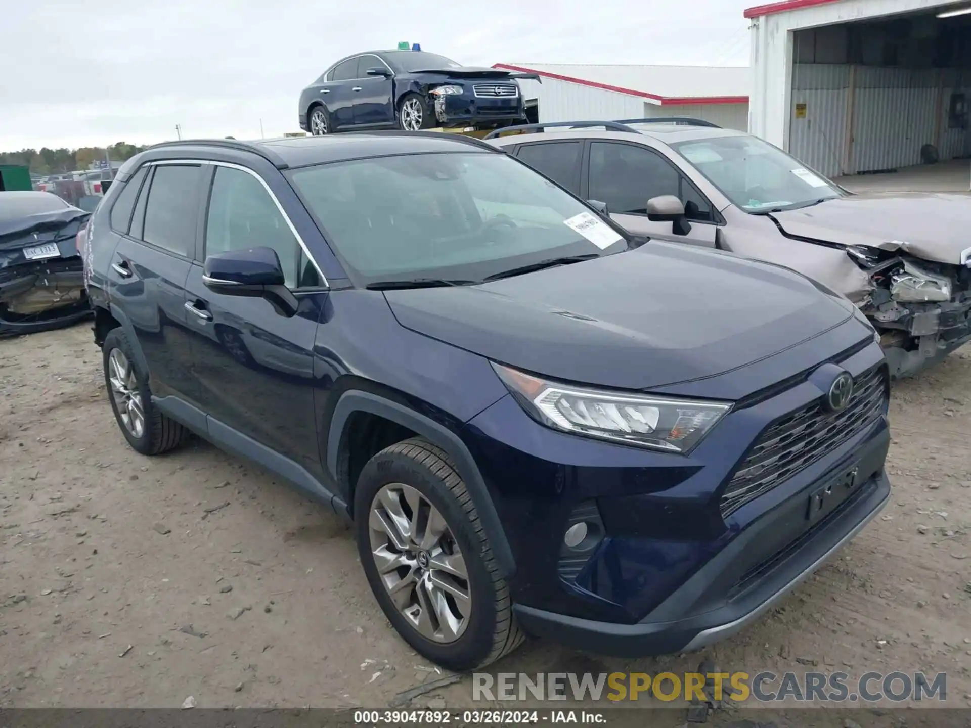 1 Photograph of a damaged car 2T3N1RFV0KW045075 TOYOTA RAV4 2019