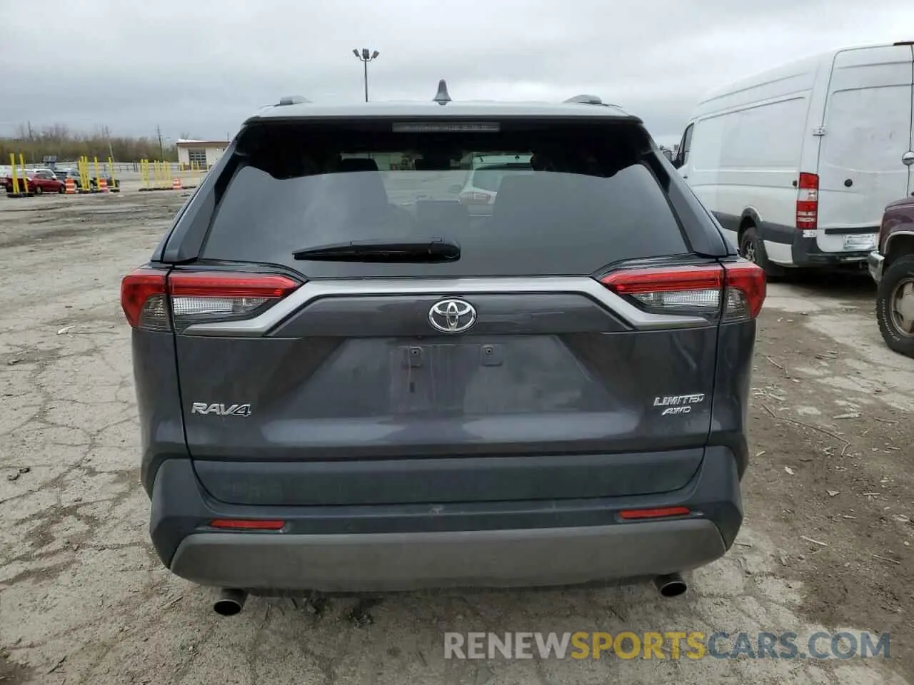 6 Photograph of a damaged car 2T3N1RFV0KW079372 TOYOTA RAV4 2019