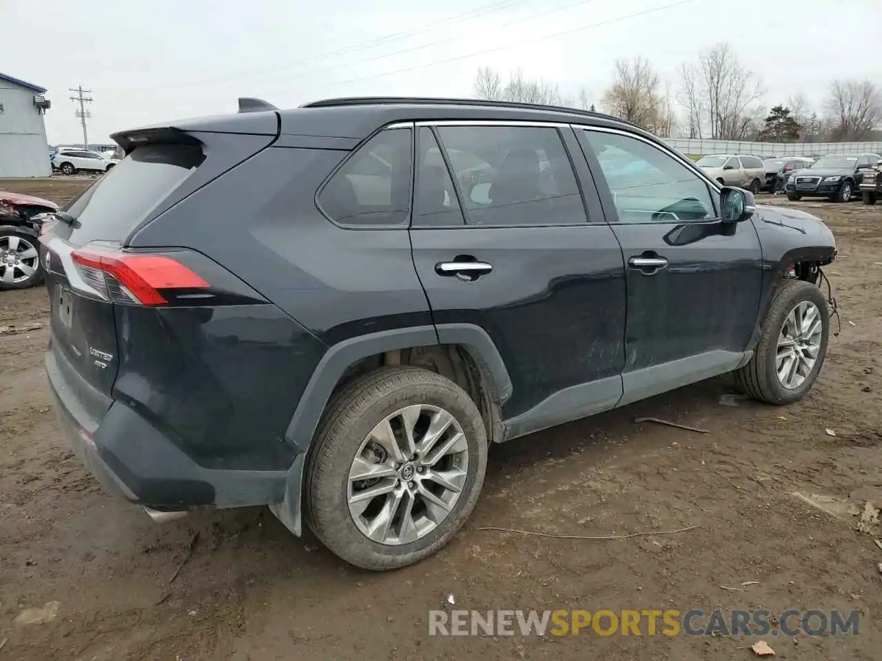 3 Photograph of a damaged car 2T3N1RFV0KW080909 TOYOTA RAV4 2019