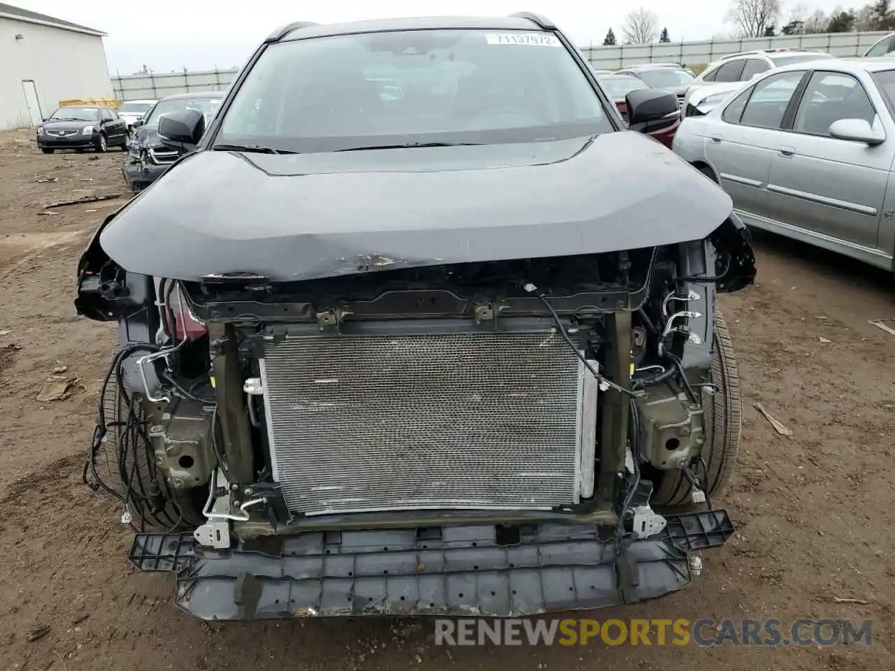 5 Photograph of a damaged car 2T3N1RFV0KW080909 TOYOTA RAV4 2019