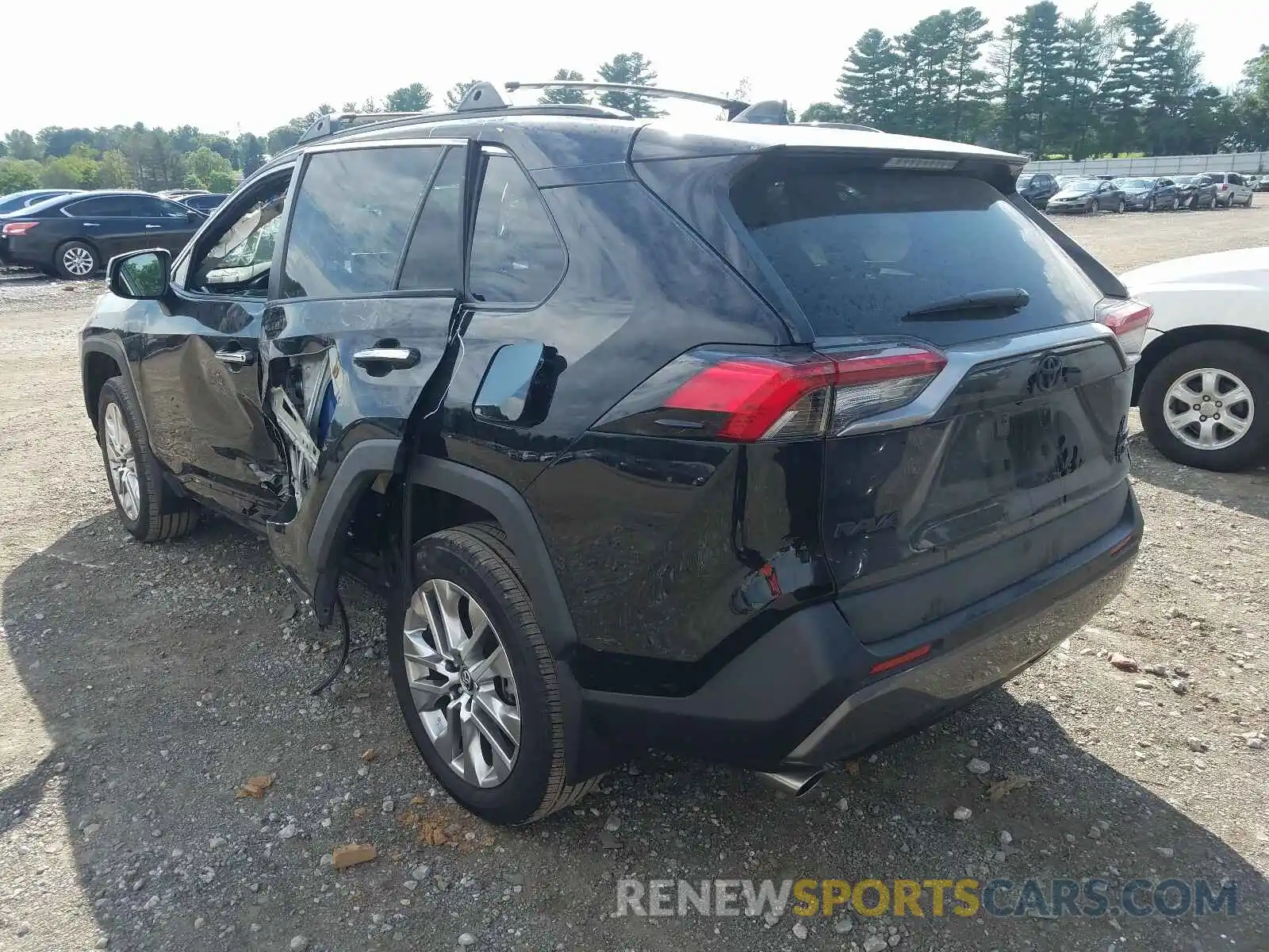 3 Photograph of a damaged car 2T3N1RFV1KW011100 TOYOTA RAV4 2019