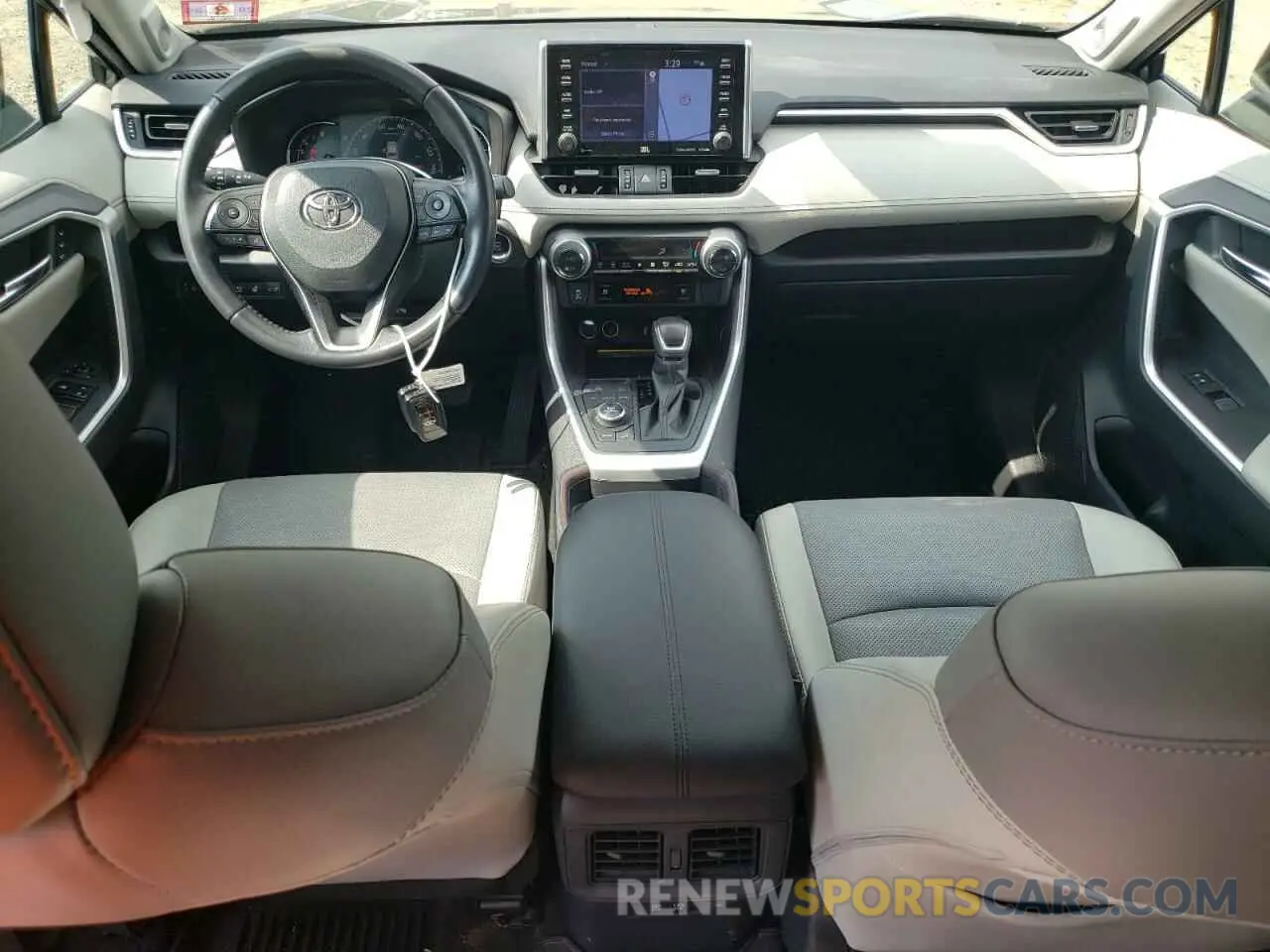 8 Photograph of a damaged car 2T3N1RFV1KW016779 TOYOTA RAV4 2019