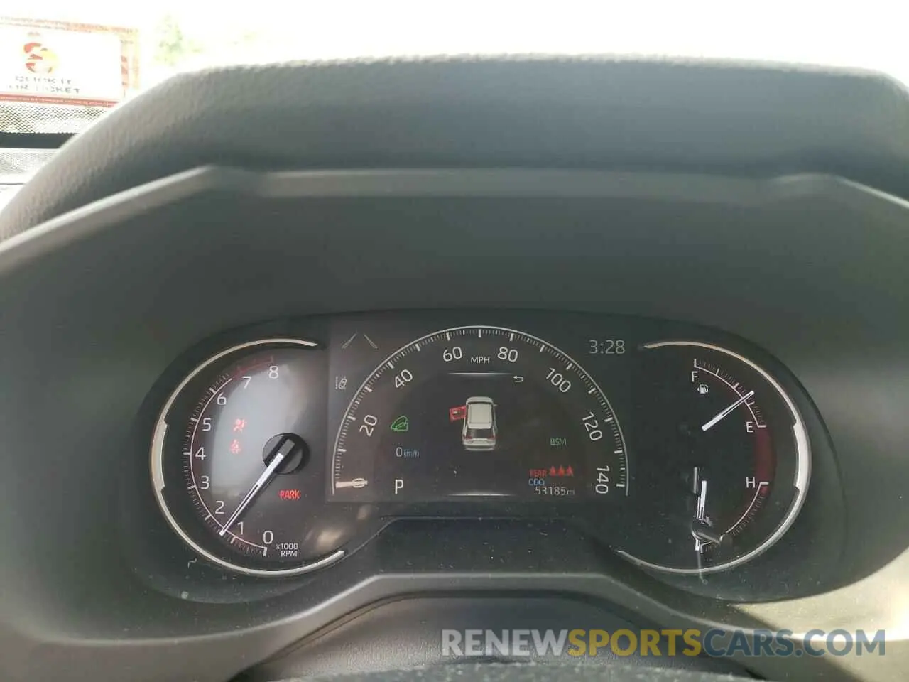 9 Photograph of a damaged car 2T3N1RFV1KW016779 TOYOTA RAV4 2019