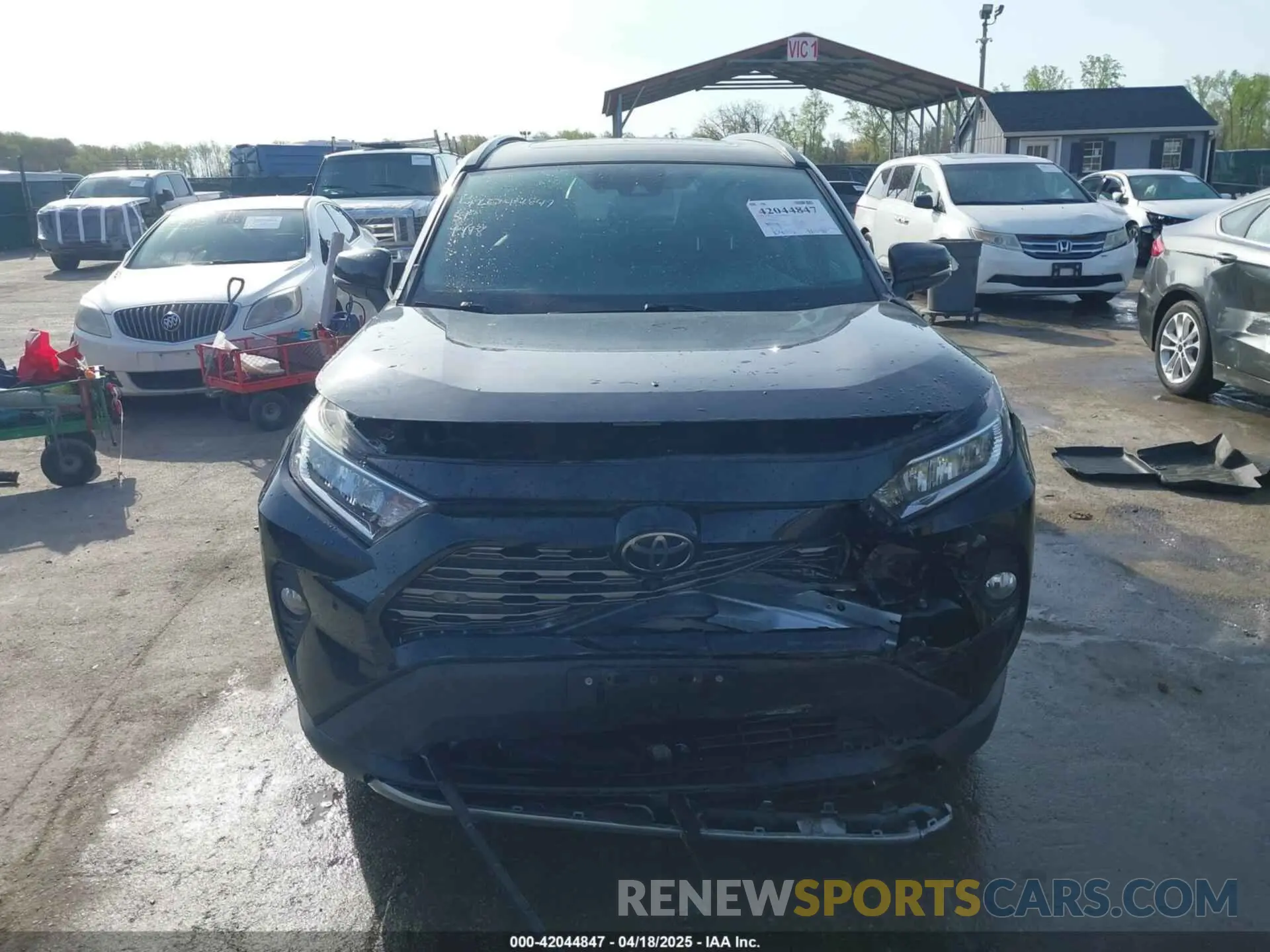 12 Photograph of a damaged car 2T3N1RFV2KC039246 TOYOTA RAV4 2019