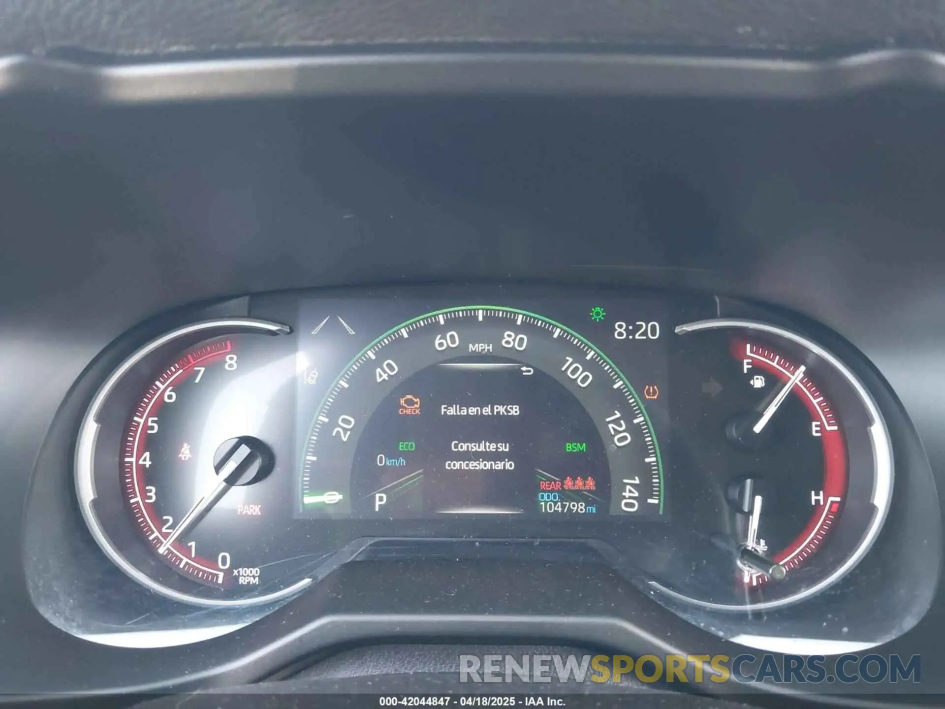 7 Photograph of a damaged car 2T3N1RFV2KC039246 TOYOTA RAV4 2019