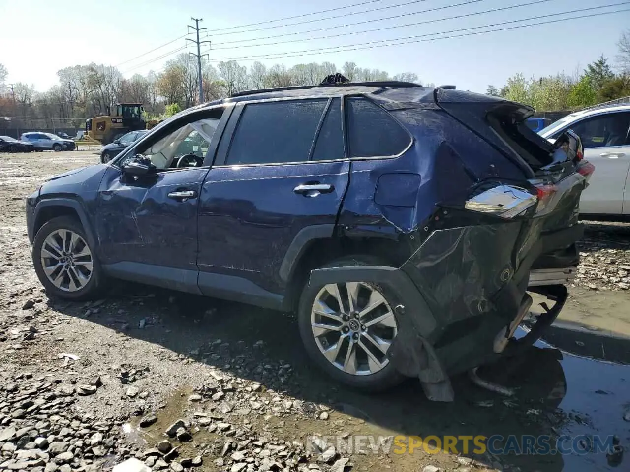 2 Photograph of a damaged car 2T3N1RFV2KW017410 TOYOTA RAV4 2019