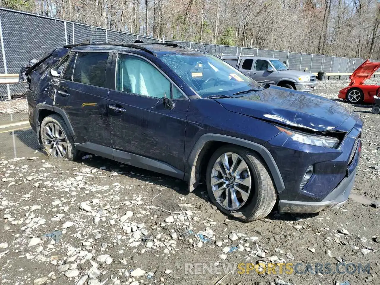 4 Photograph of a damaged car 2T3N1RFV2KW017410 TOYOTA RAV4 2019