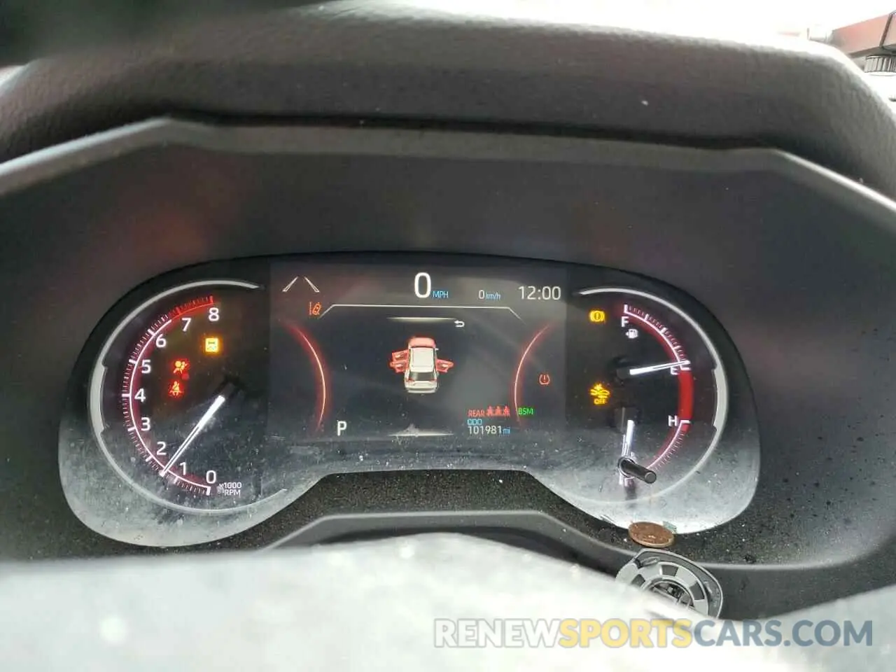 9 Photograph of a damaged car 2T3N1RFV2KW017410 TOYOTA RAV4 2019