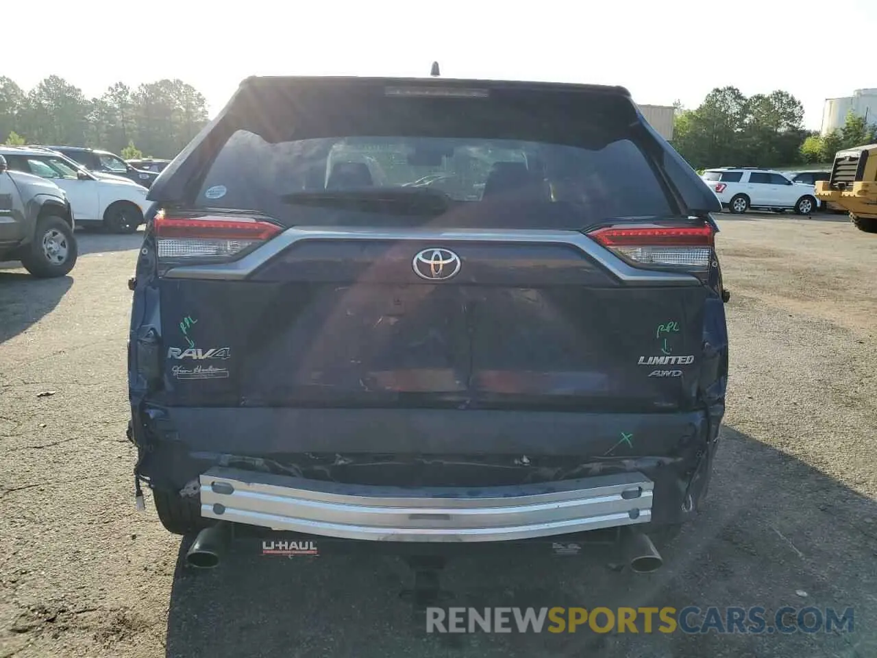 6 Photograph of a damaged car 2T3N1RFV3KC044892 TOYOTA RAV4 2019