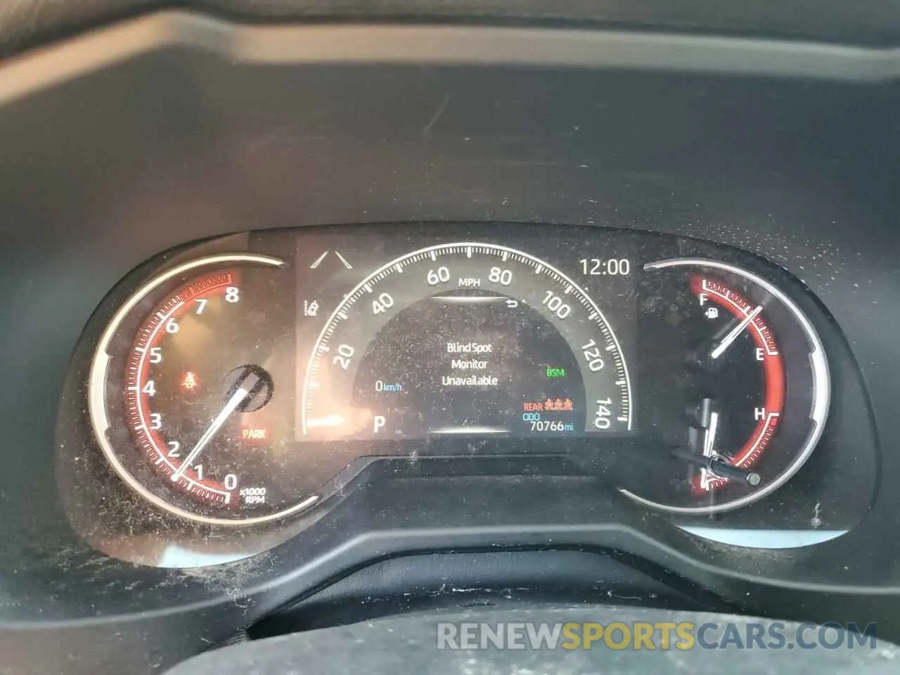 9 Photograph of a damaged car 2T3N1RFV3KC044892 TOYOTA RAV4 2019