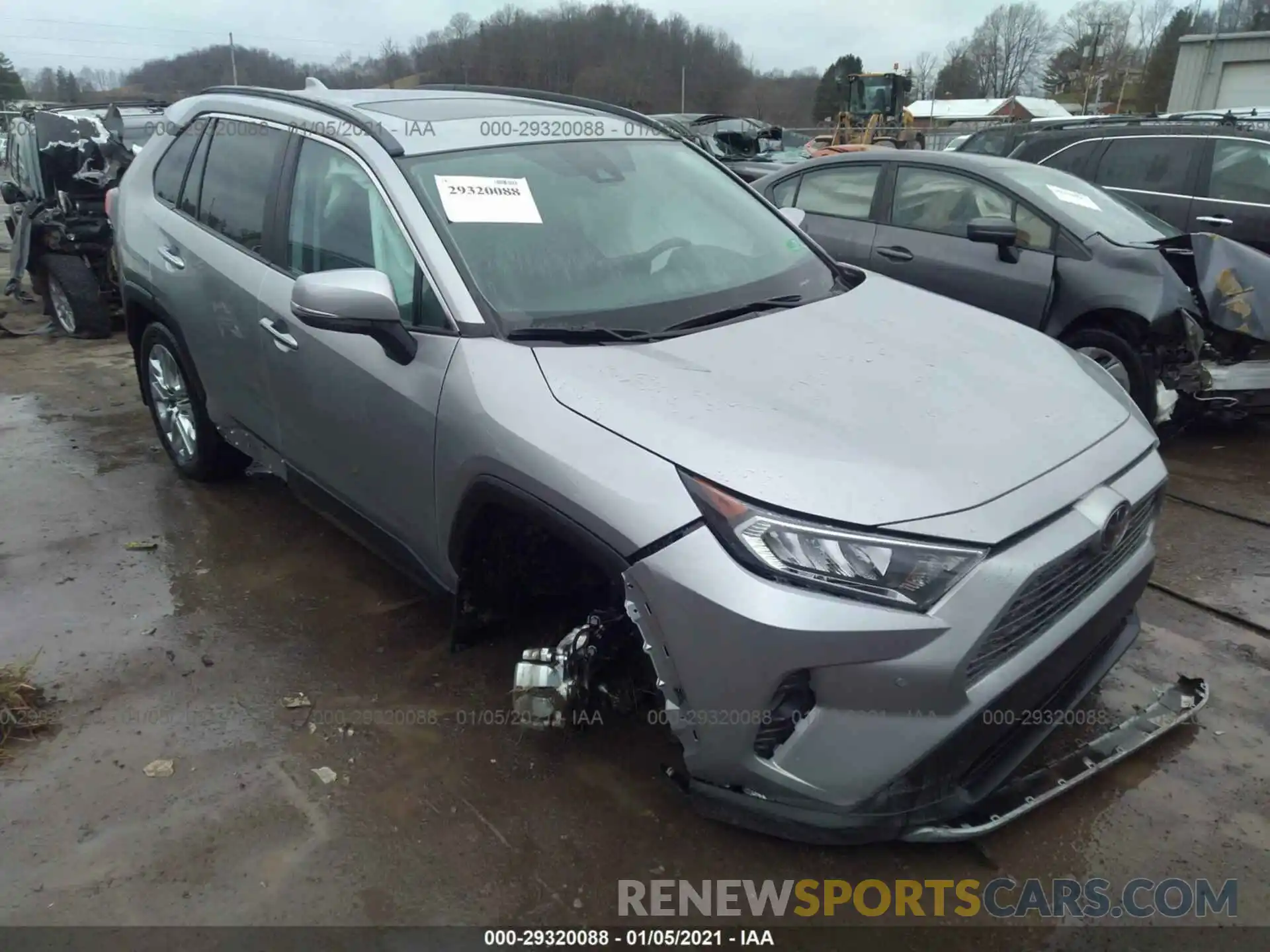 1 Photograph of a damaged car 2T3N1RFV3KC057416 TOYOTA RAV4 2019