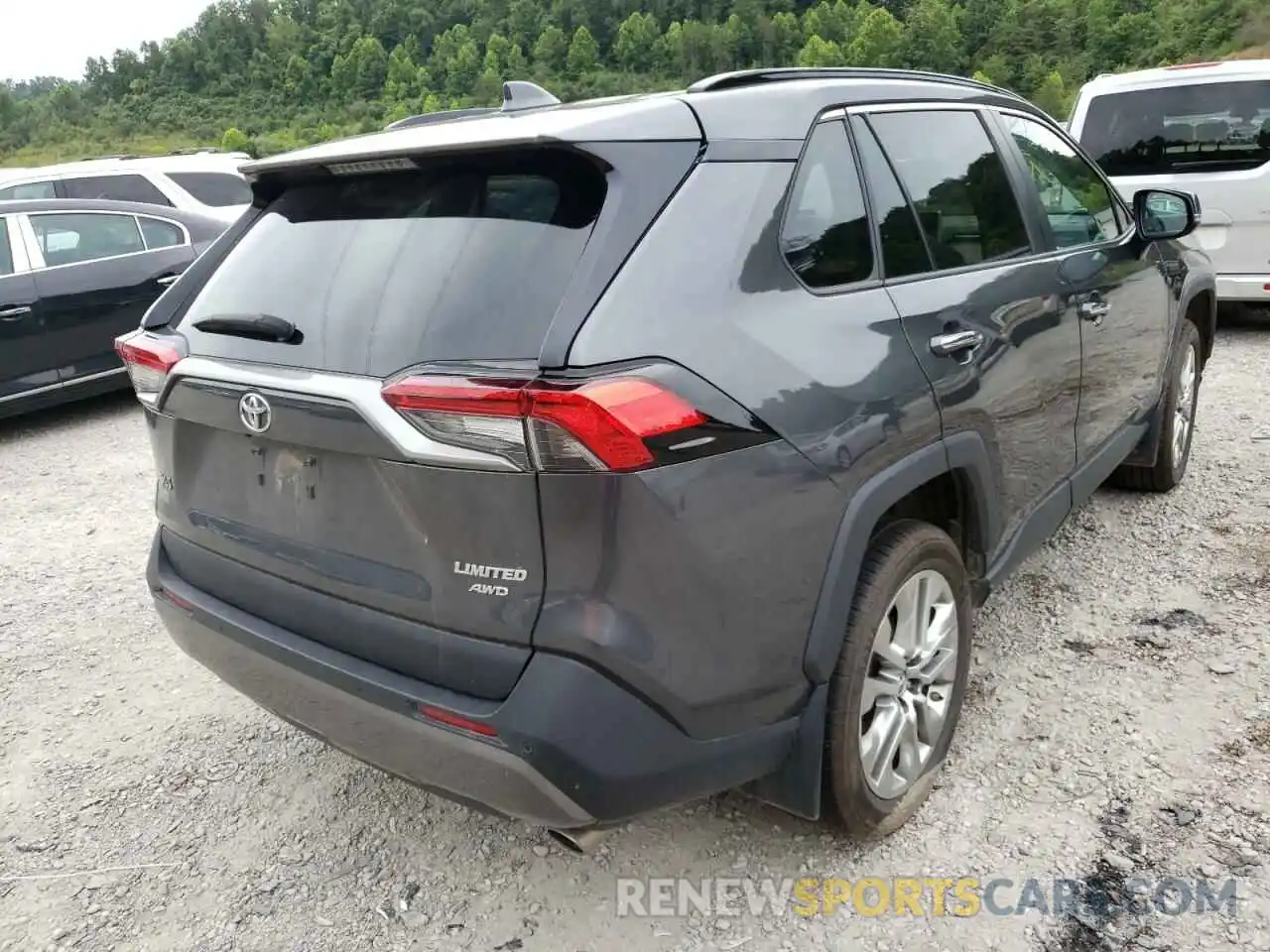 4 Photograph of a damaged car 2T3N1RFV3KC057819 TOYOTA RAV4 2019