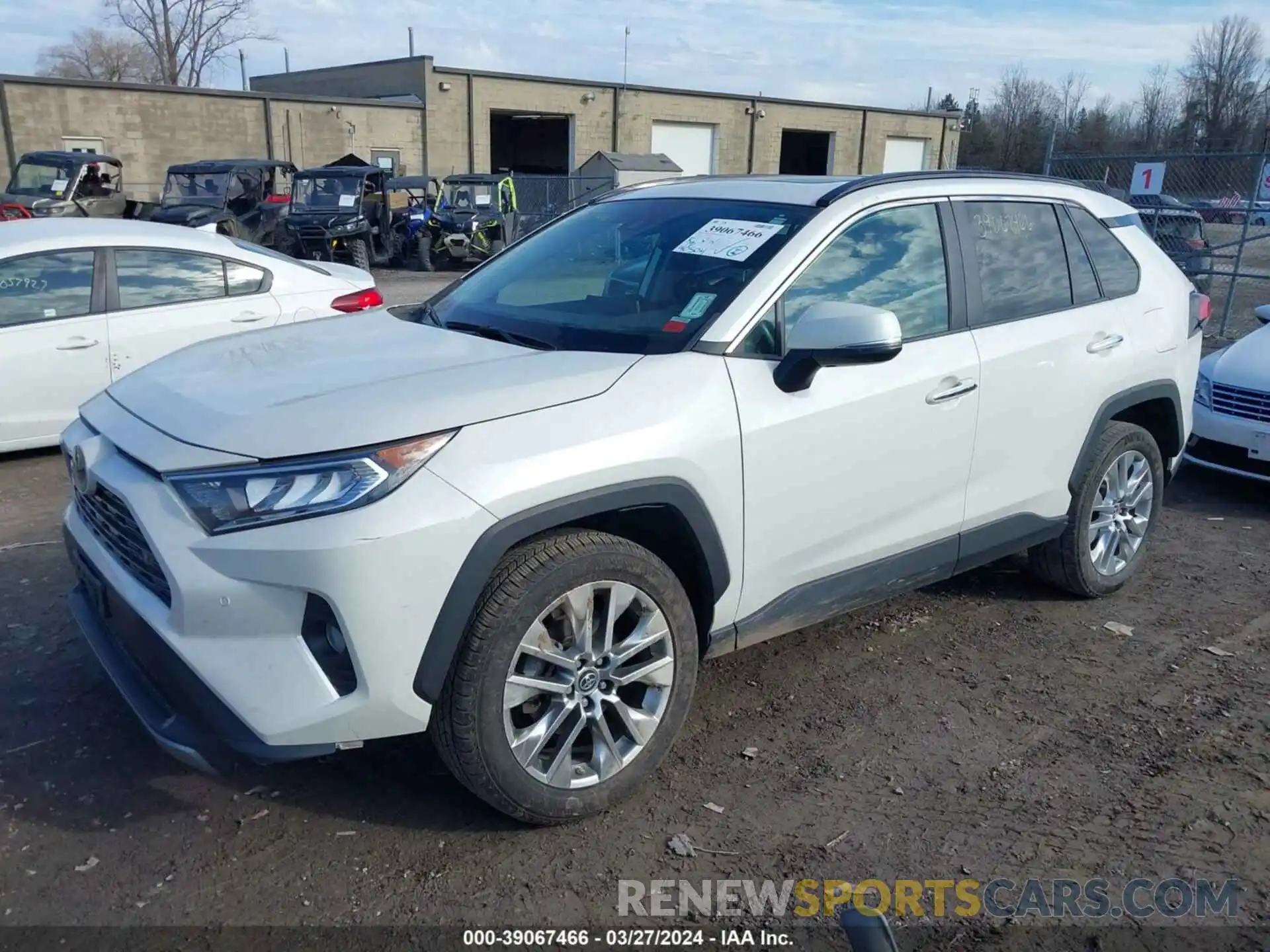 2 Photograph of a damaged car 2T3N1RFV3KW009218 TOYOTA RAV4 2019