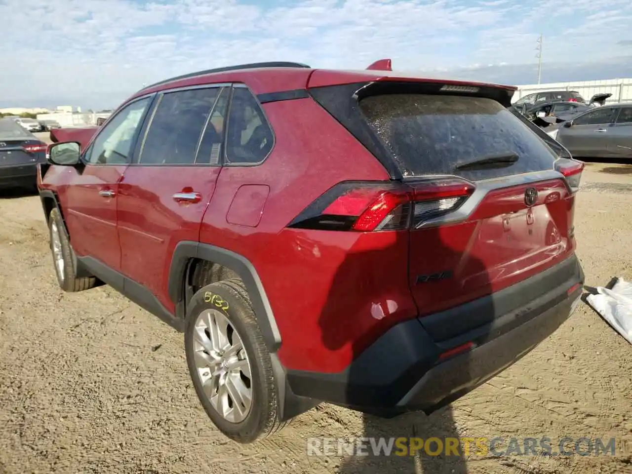 3 Photograph of a damaged car 2T3N1RFV3KW011227 TOYOTA RAV4 2019