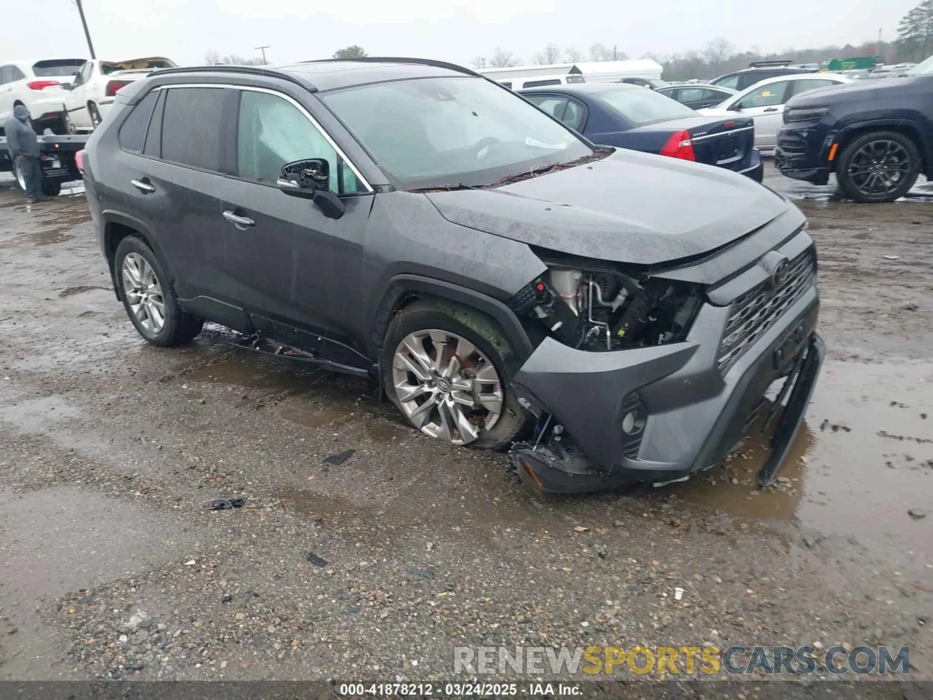 1 Photograph of a damaged car 2T3N1RFV4KC034761 TOYOTA RAV4 2019