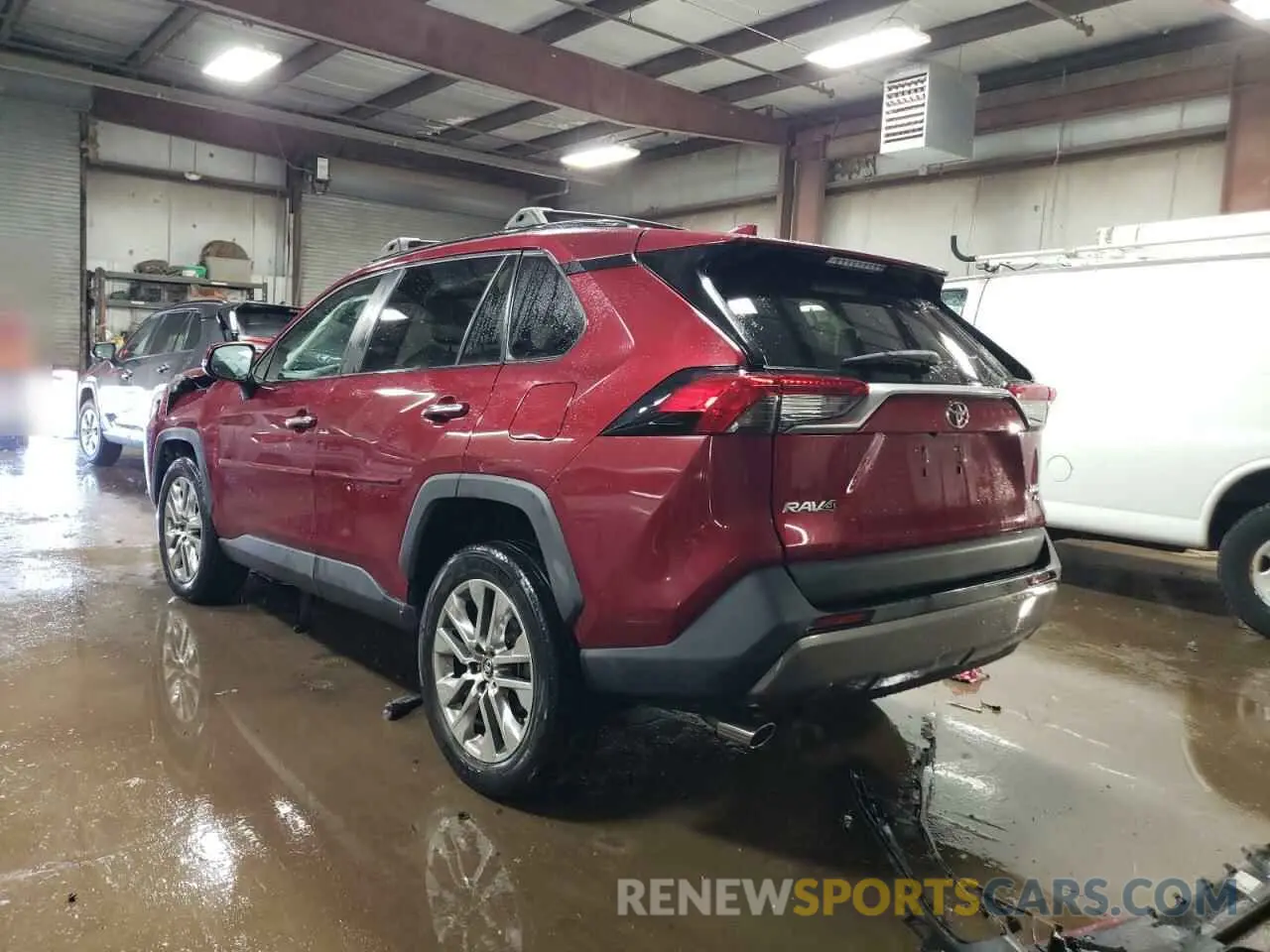 2 Photograph of a damaged car 2T3N1RFV6KC001874 TOYOTA RAV4 2019