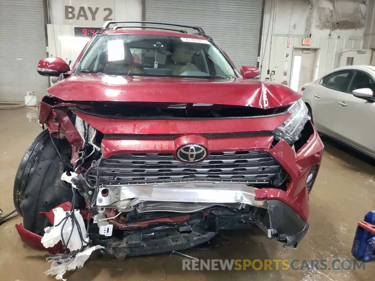 5 Photograph of a damaged car 2T3N1RFV6KC001874 TOYOTA RAV4 2019