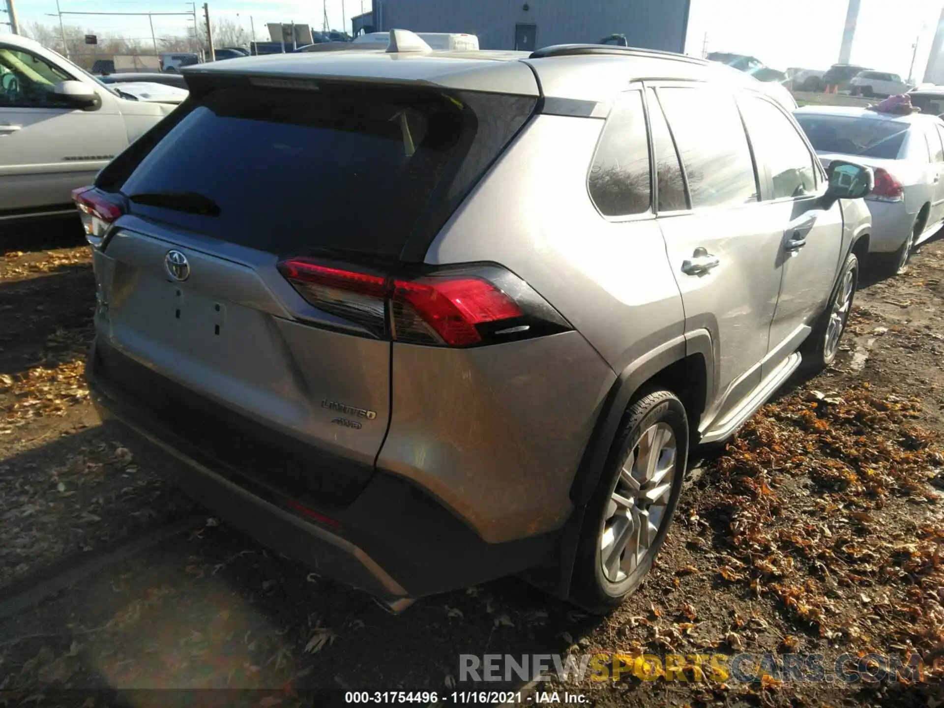 4 Photograph of a damaged car 2T3N1RFV7KC028260 TOYOTA RAV4 2019