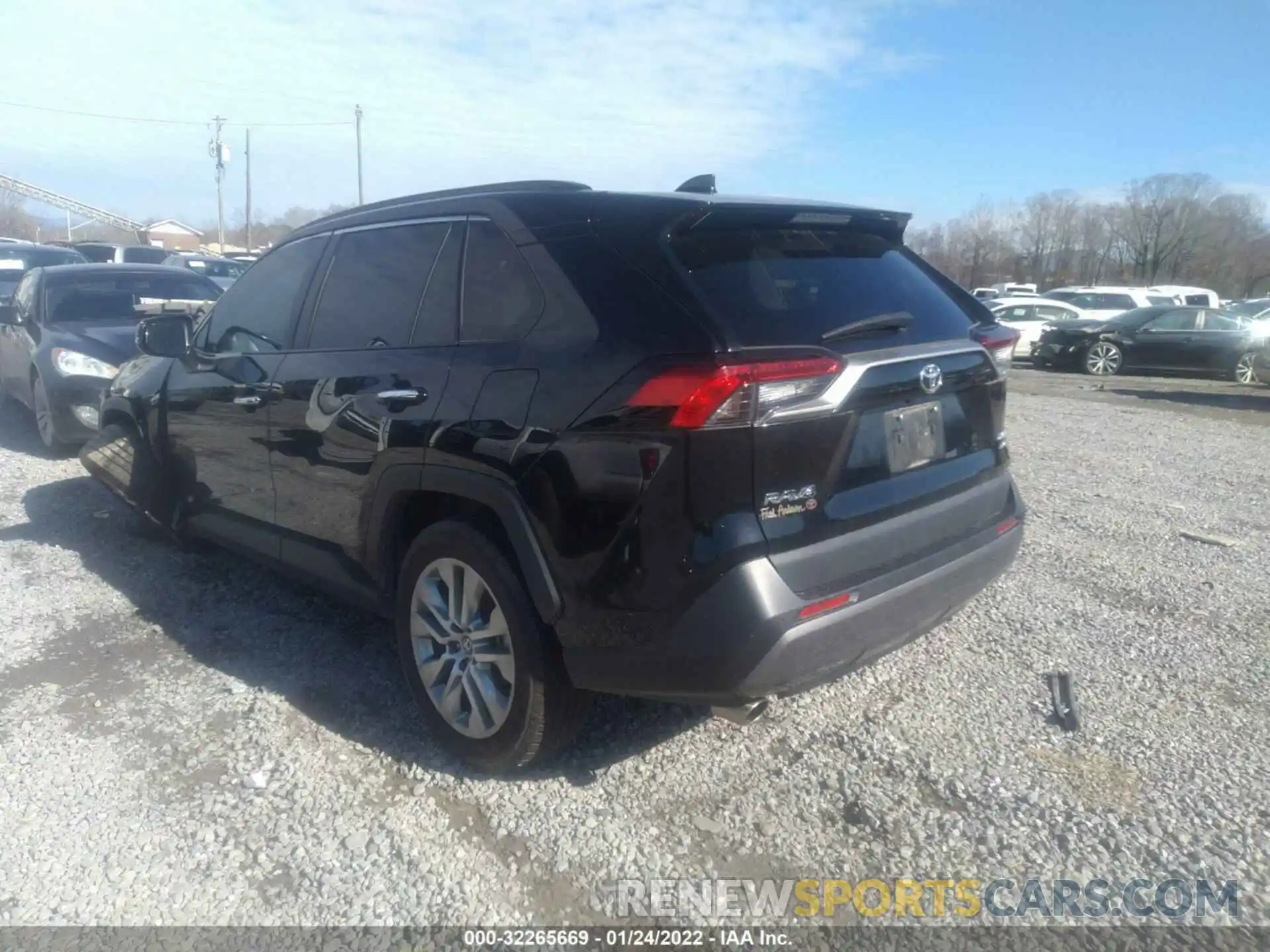 3 Photograph of a damaged car 2T3N1RFV7KC050372 TOYOTA RAV4 2019