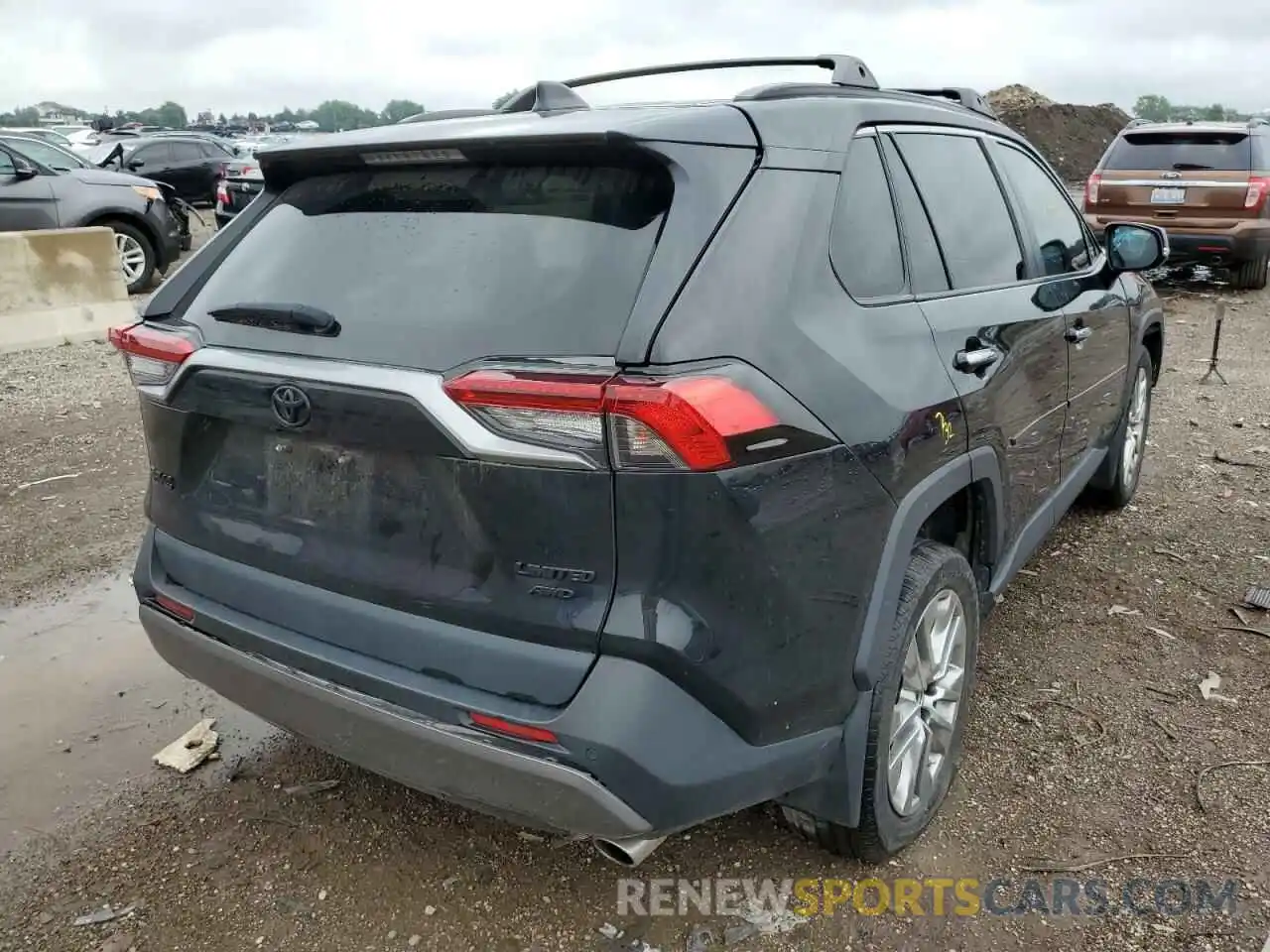 4 Photograph of a damaged car 2T3N1RFV7KW075075 TOYOTA RAV4 2019