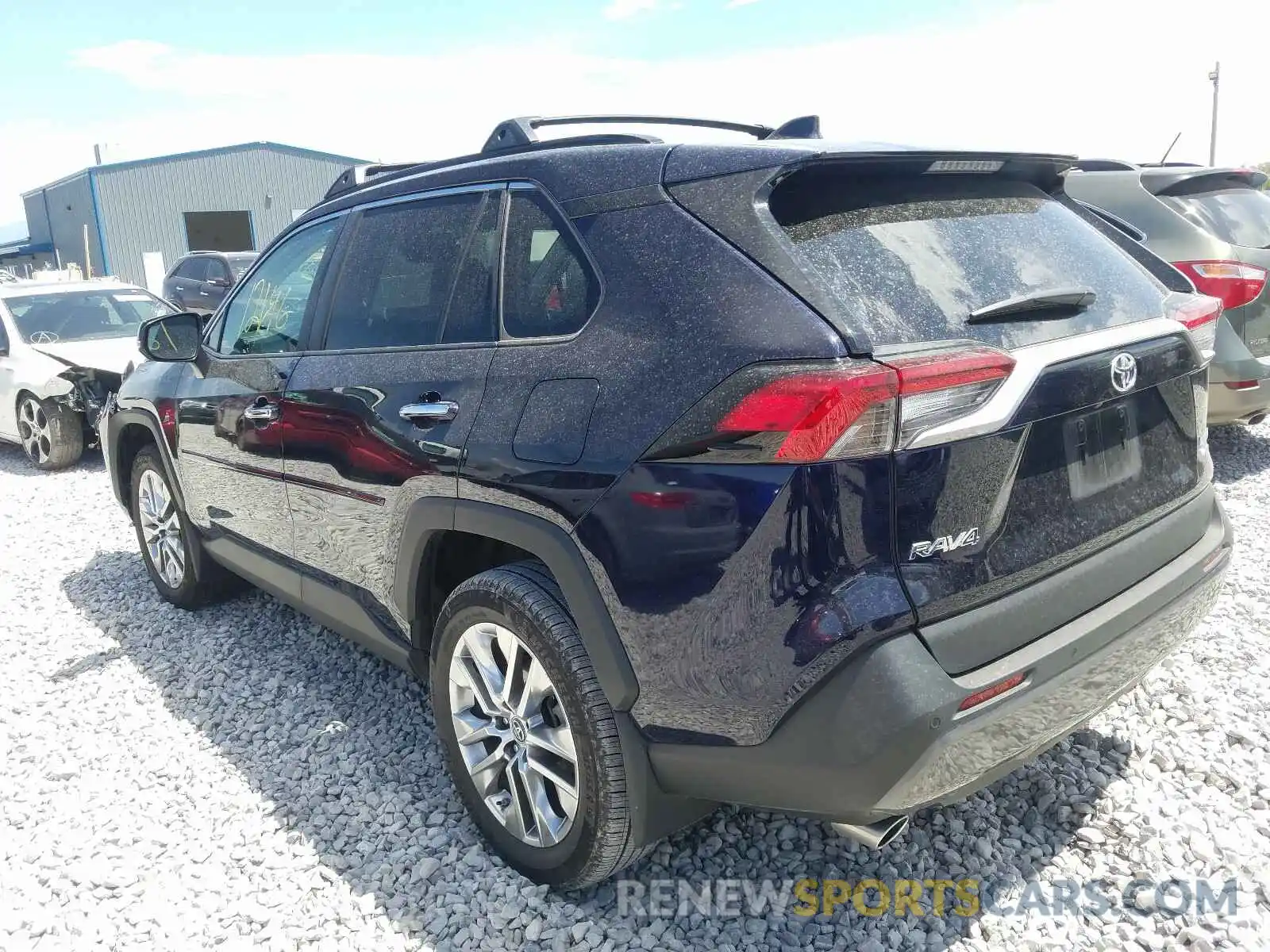 3 Photograph of a damaged car 2T3N1RFV8KC010608 TOYOTA RAV4 2019