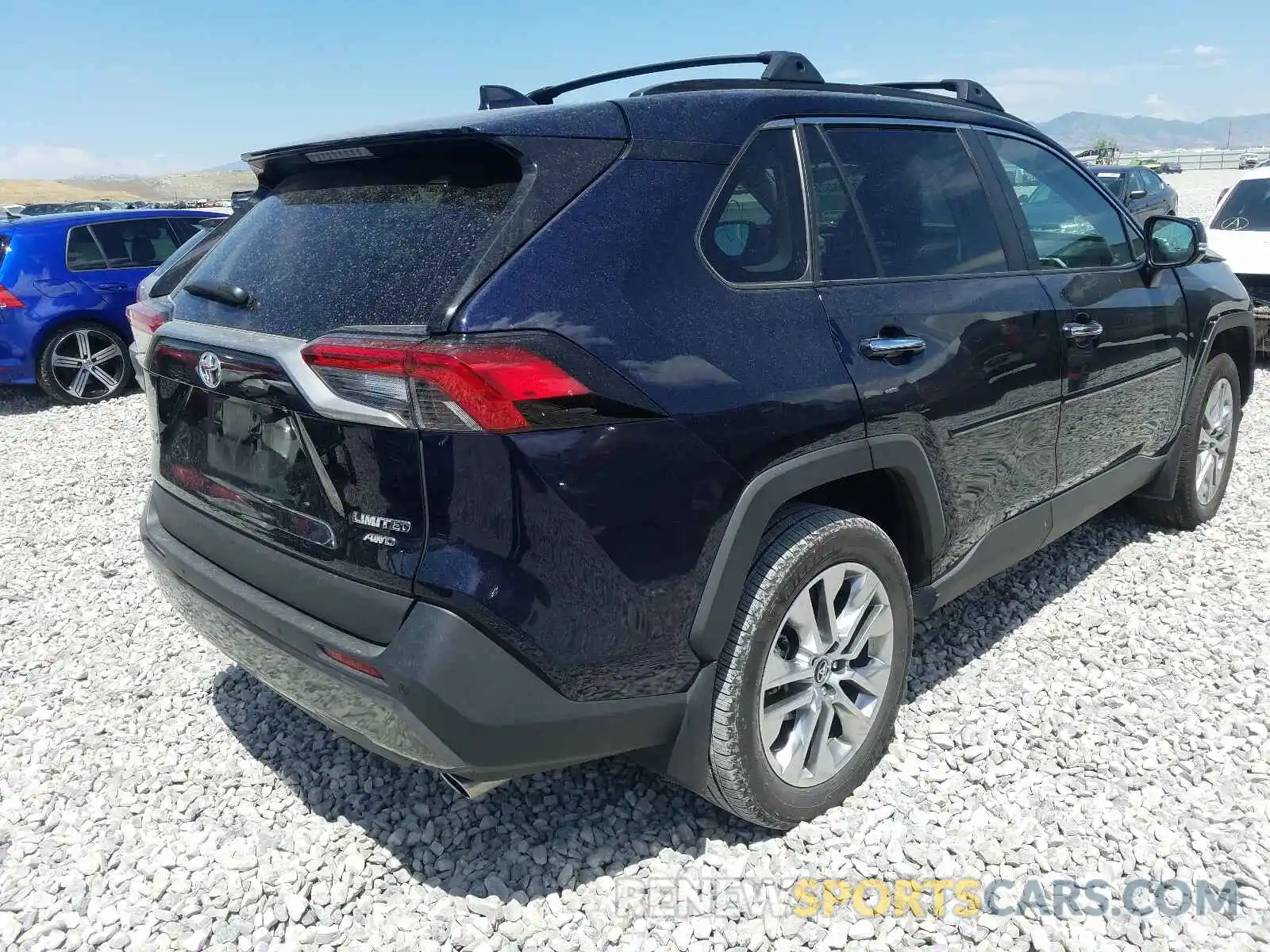 4 Photograph of a damaged car 2T3N1RFV8KC010608 TOYOTA RAV4 2019