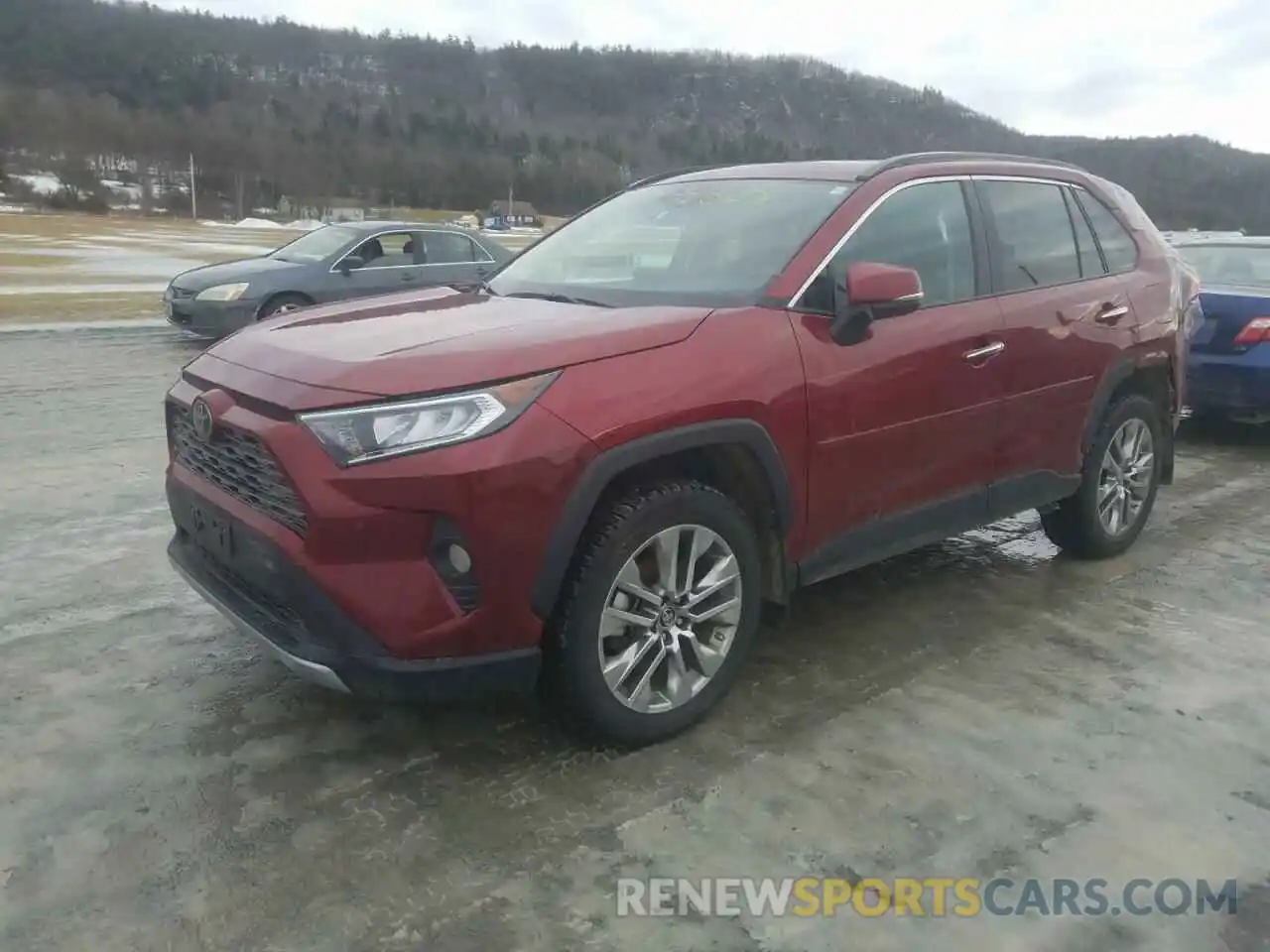 2 Photograph of a damaged car 2T3N1RFV8KC018885 TOYOTA RAV4 2019