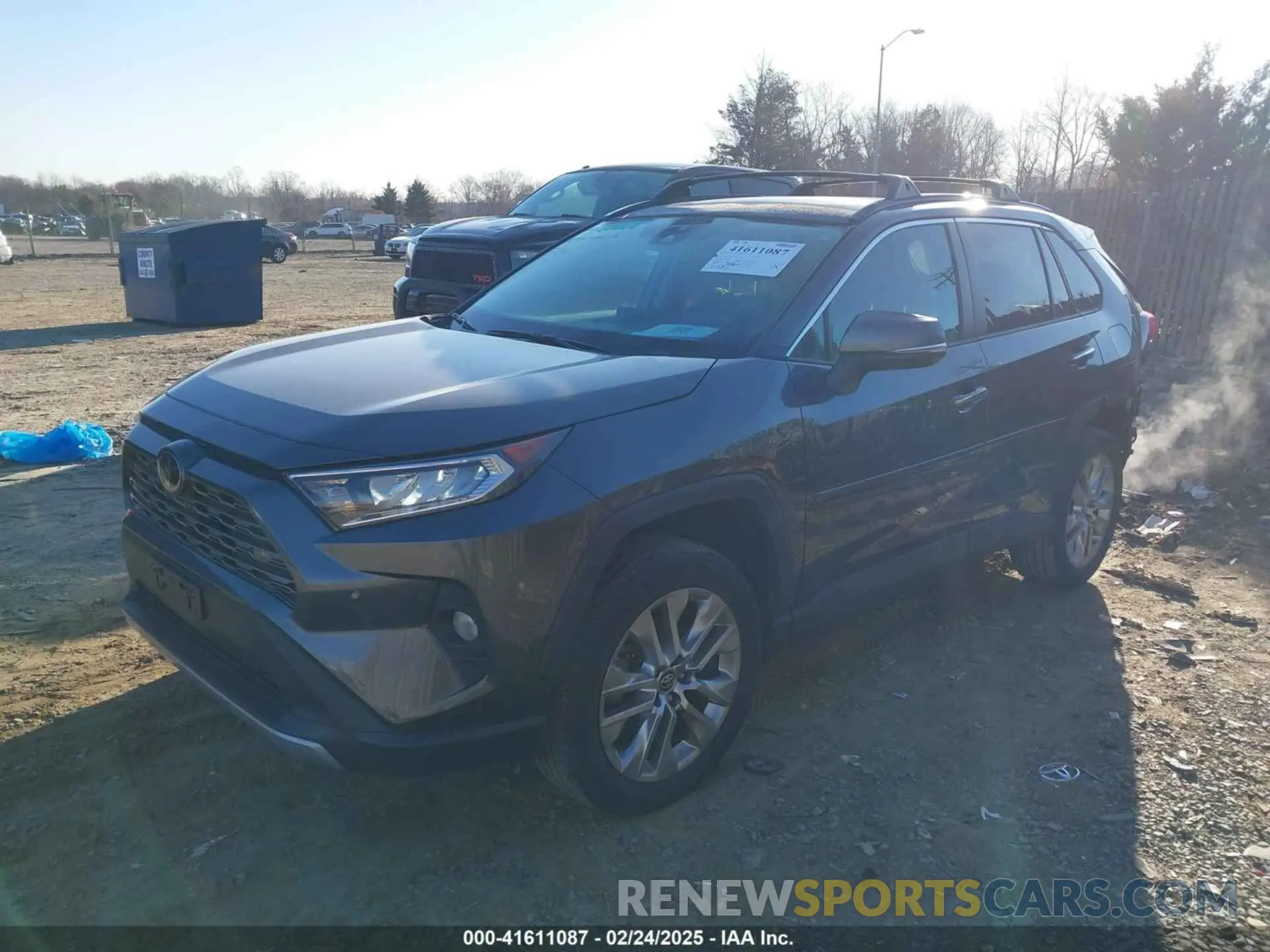 2 Photograph of a damaged car 2T3N1RFV8KC036349 TOYOTA RAV4 2019