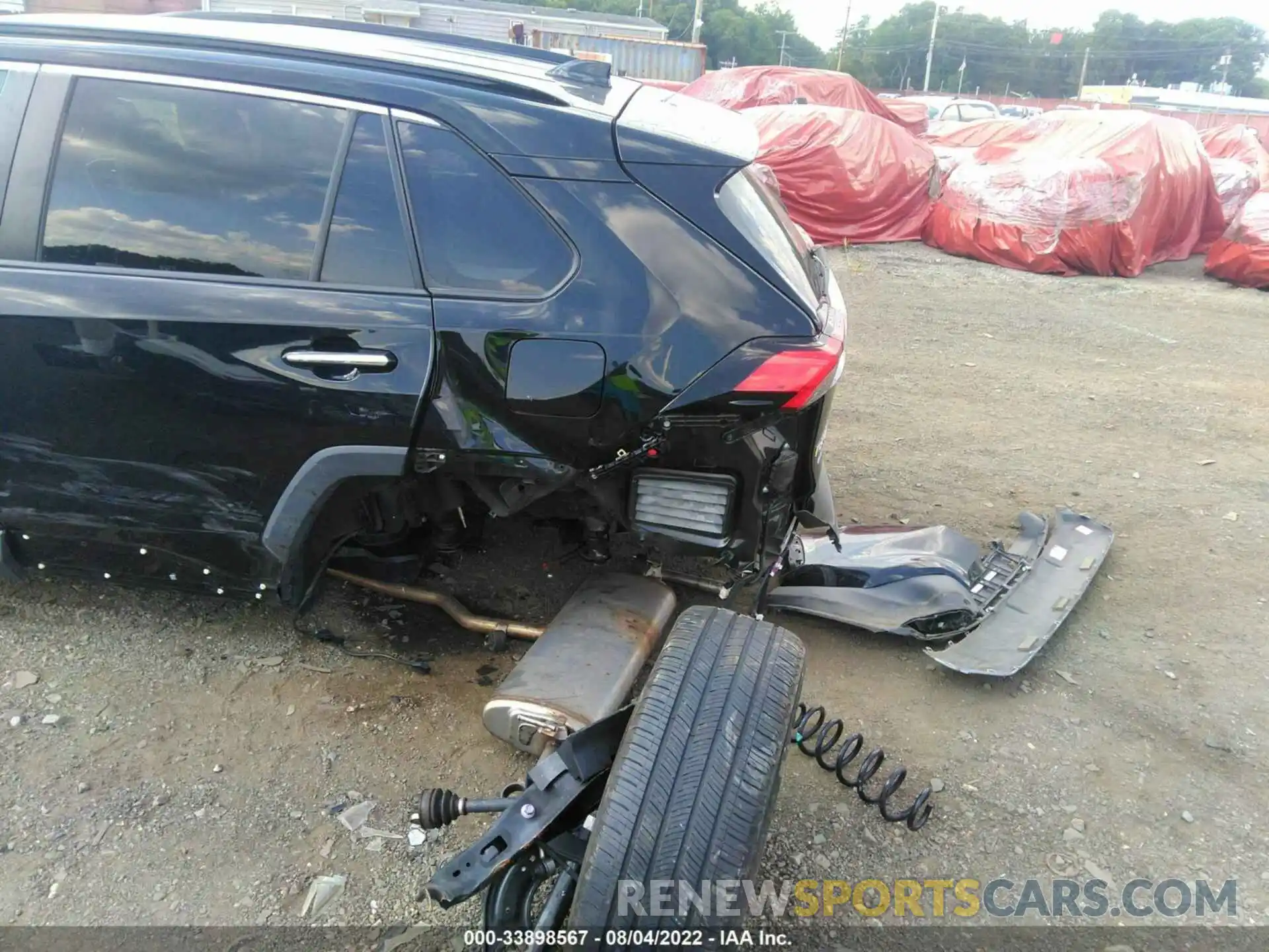 6 Photograph of a damaged car 2T3N1RFV8KW008579 TOYOTA RAV4 2019