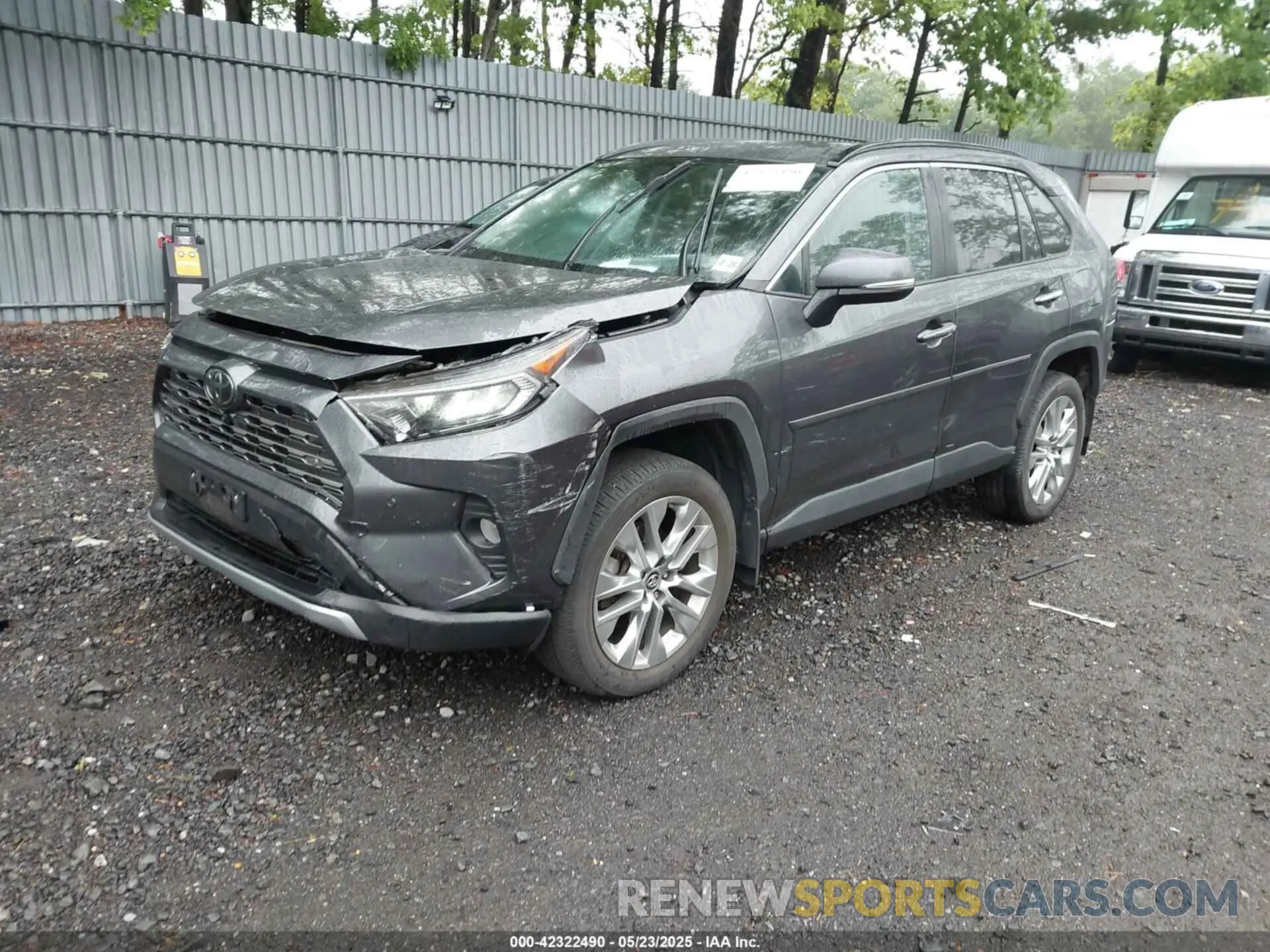 2 Photograph of a damaged car 2T3N1RFV9KC045125 TOYOTA RAV4 2019