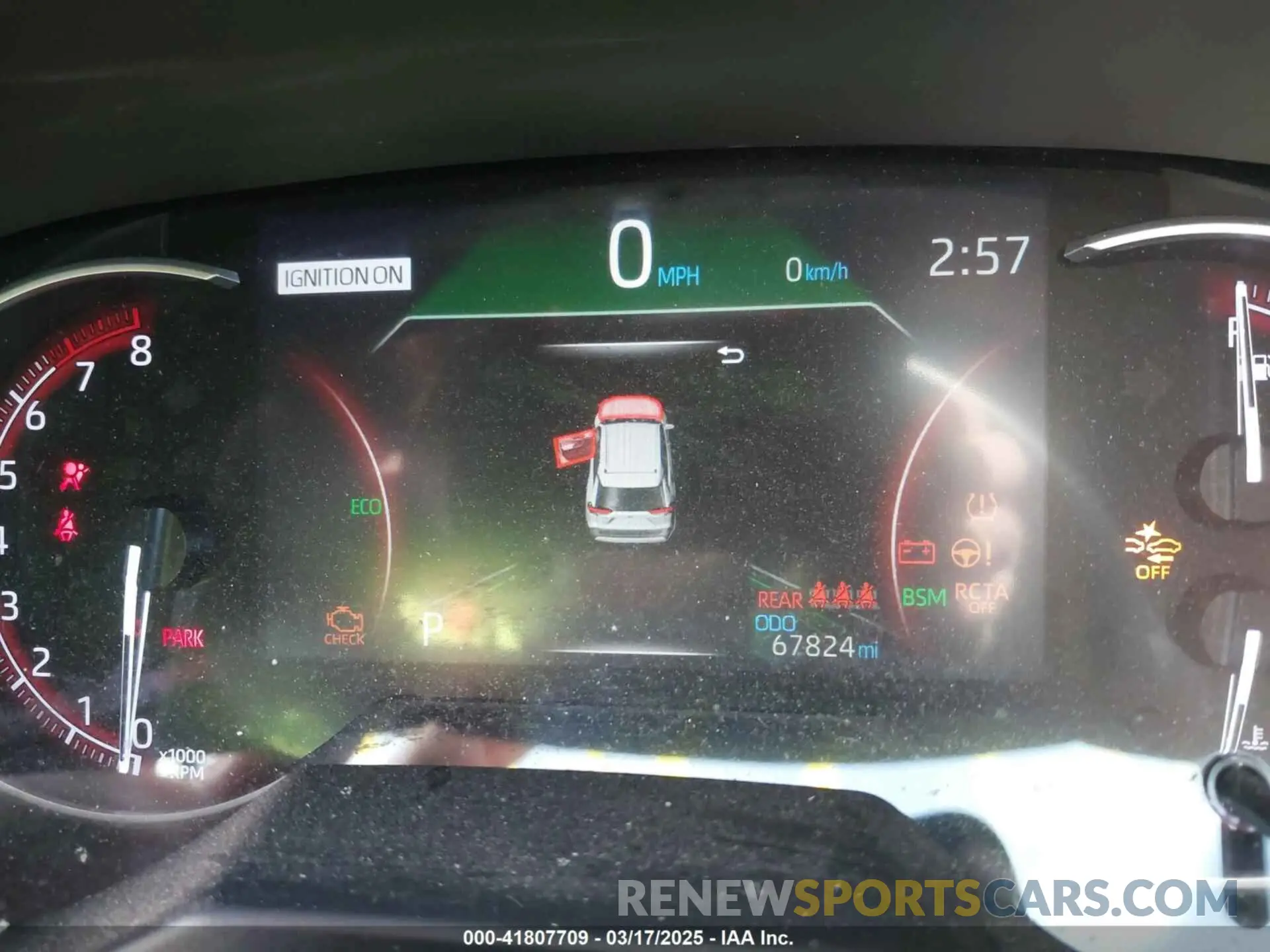 7 Photograph of a damaged car 2T3N1RFV9KW078334 TOYOTA RAV4 2019