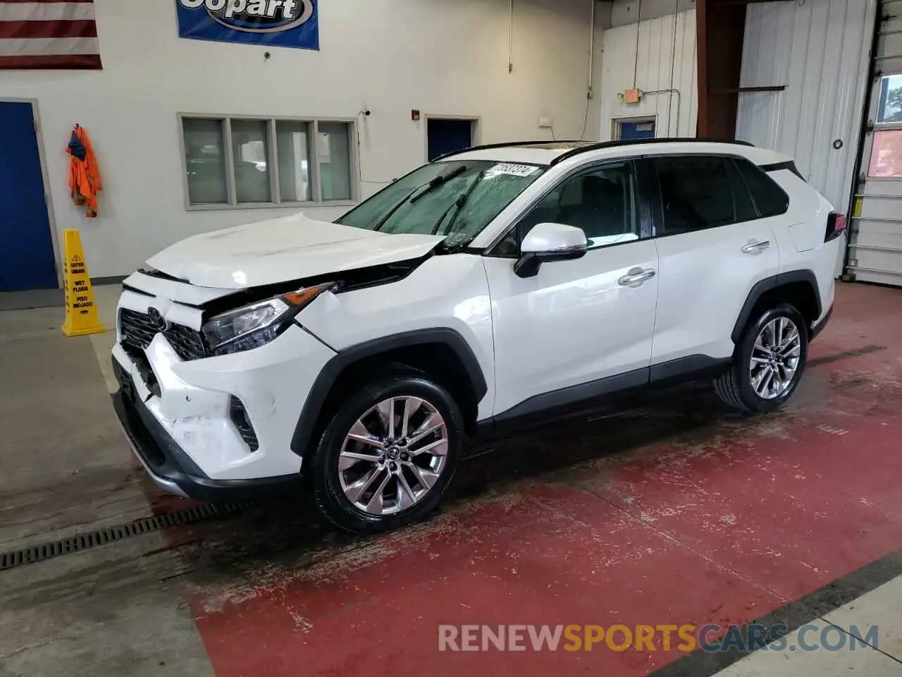 1 Photograph of a damaged car 2T3N1RFVXKC011646 TOYOTA RAV4 2019