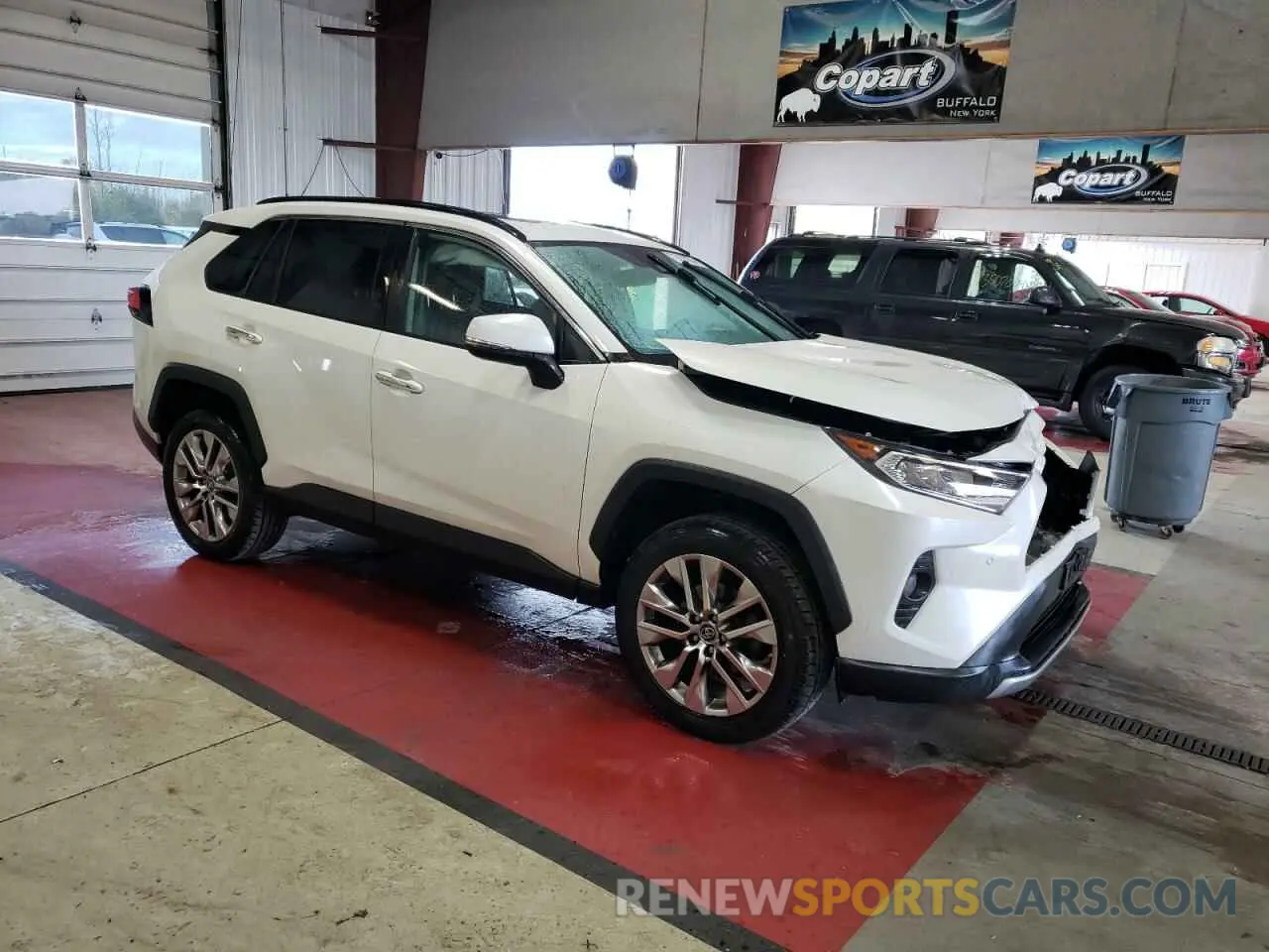 4 Photograph of a damaged car 2T3N1RFVXKC011646 TOYOTA RAV4 2019