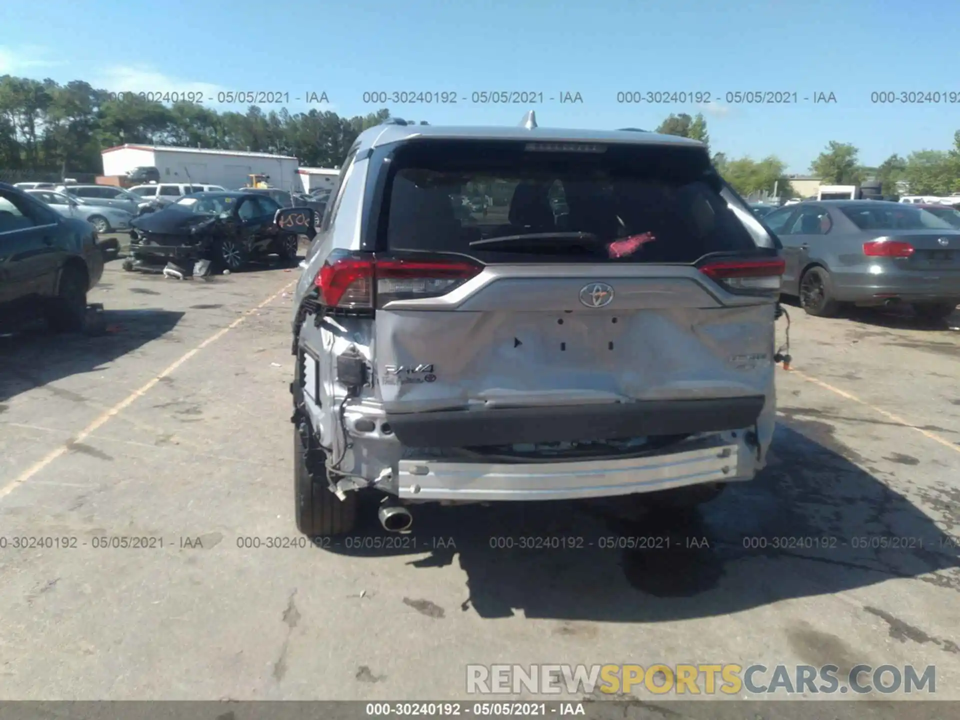 6 Photograph of a damaged car 2T3N1RFVXKW004209 TOYOTA RAV4 2019