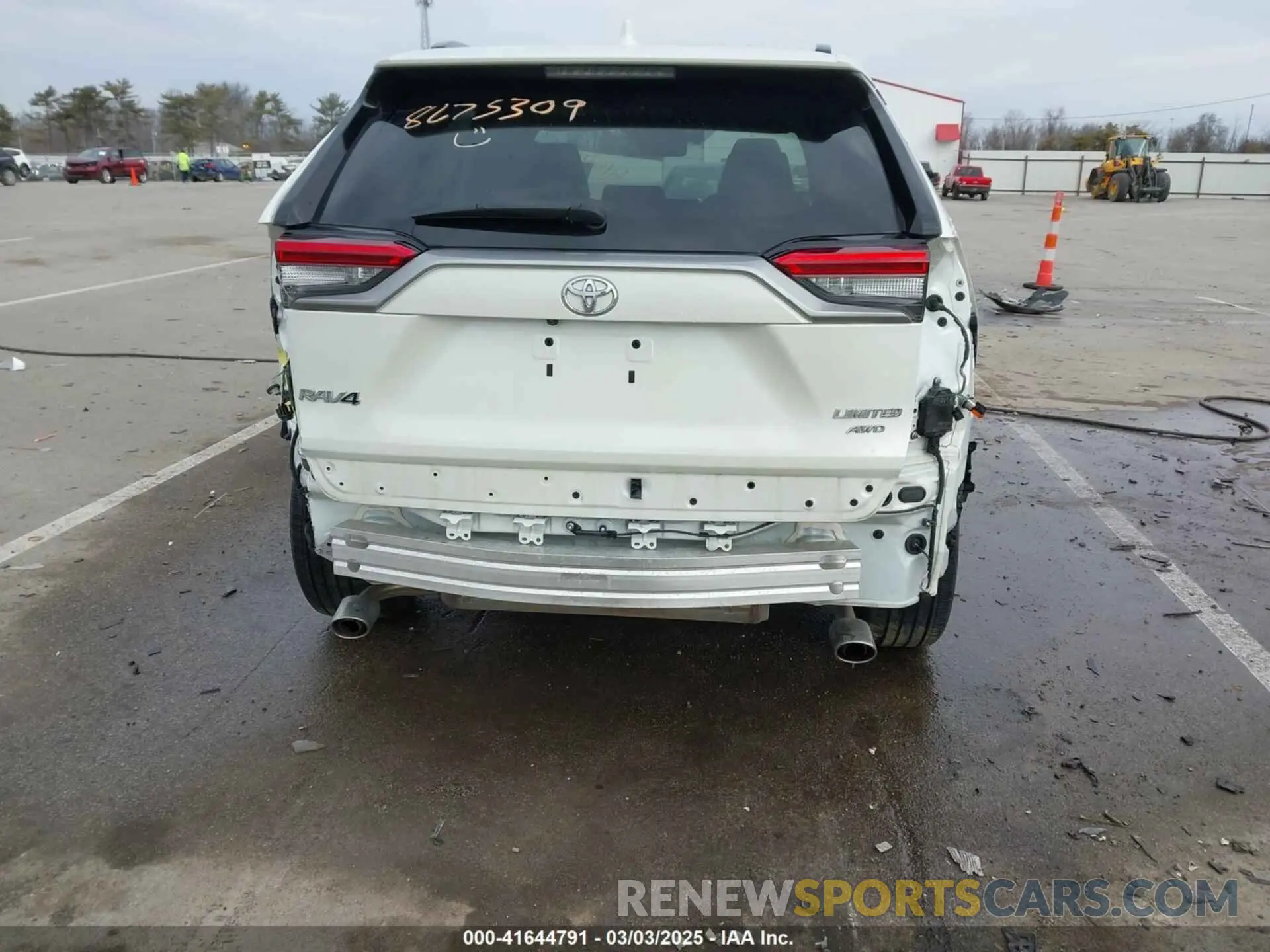 19 Photograph of a damaged car 2T3N1RFVXKW071165 TOYOTA RAV4 2019