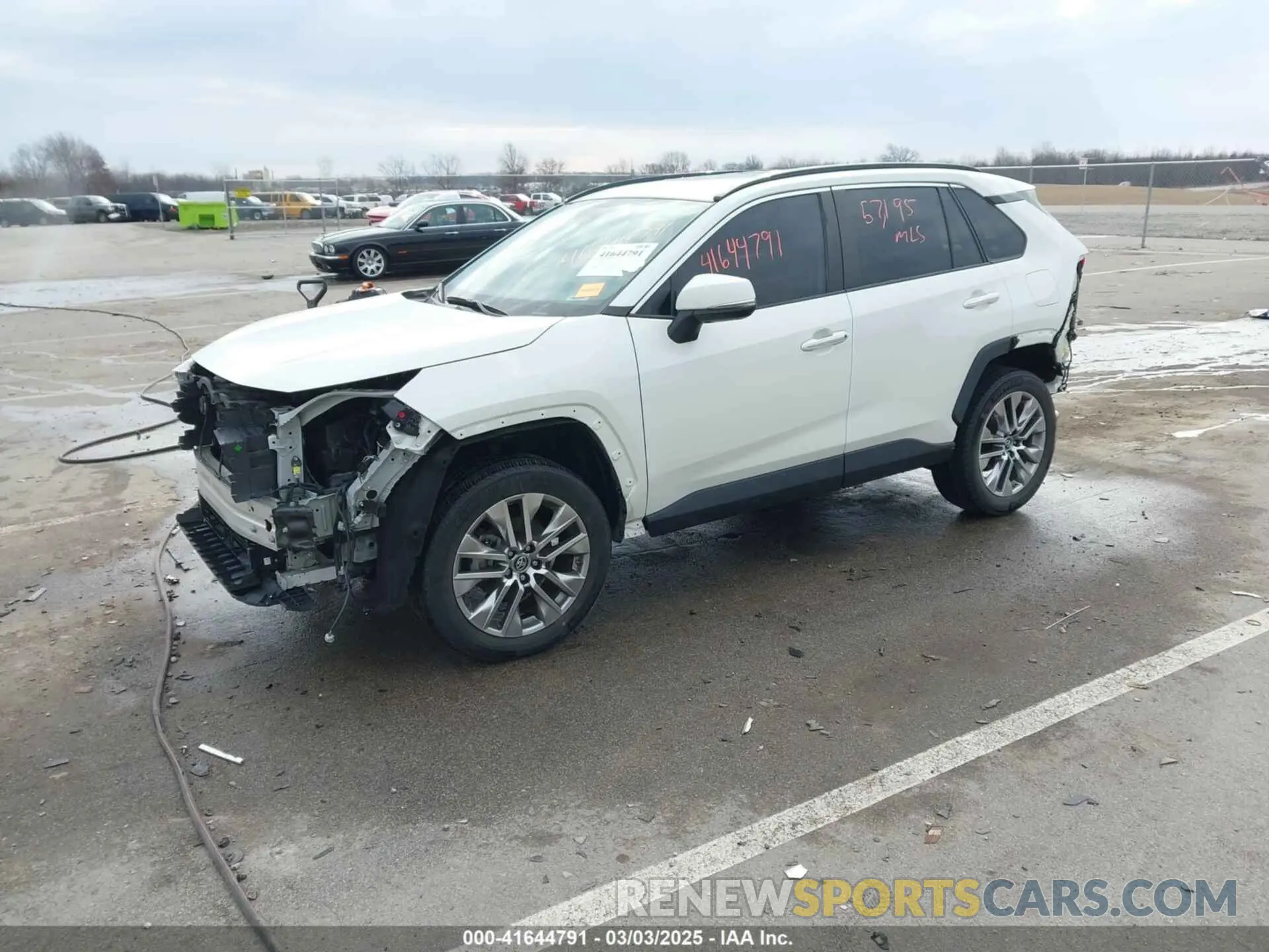 2 Photograph of a damaged car 2T3N1RFVXKW071165 TOYOTA RAV4 2019