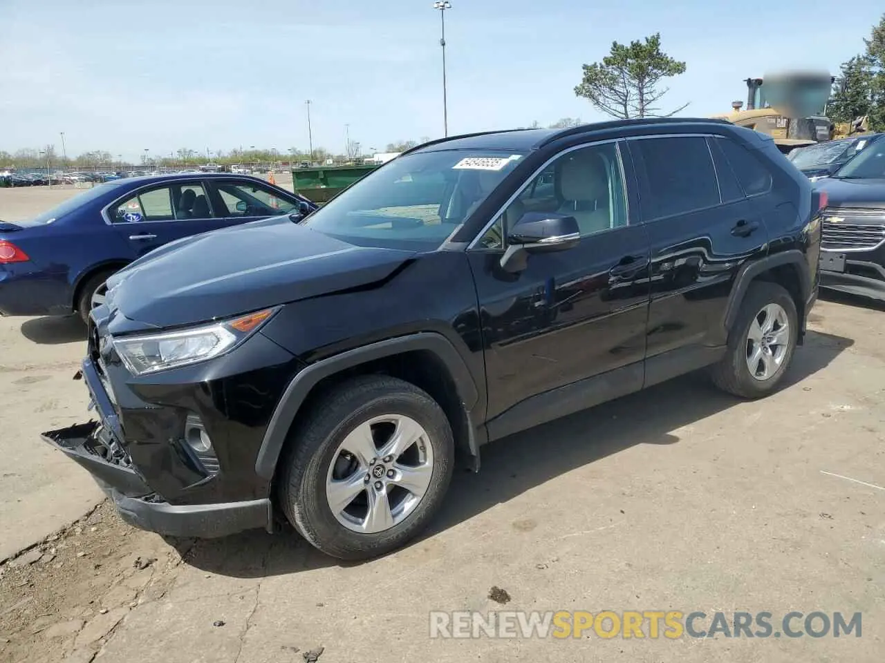 1 Photograph of a damaged car 2T3P1RFV0KC002169 TOYOTA RAV4 2019