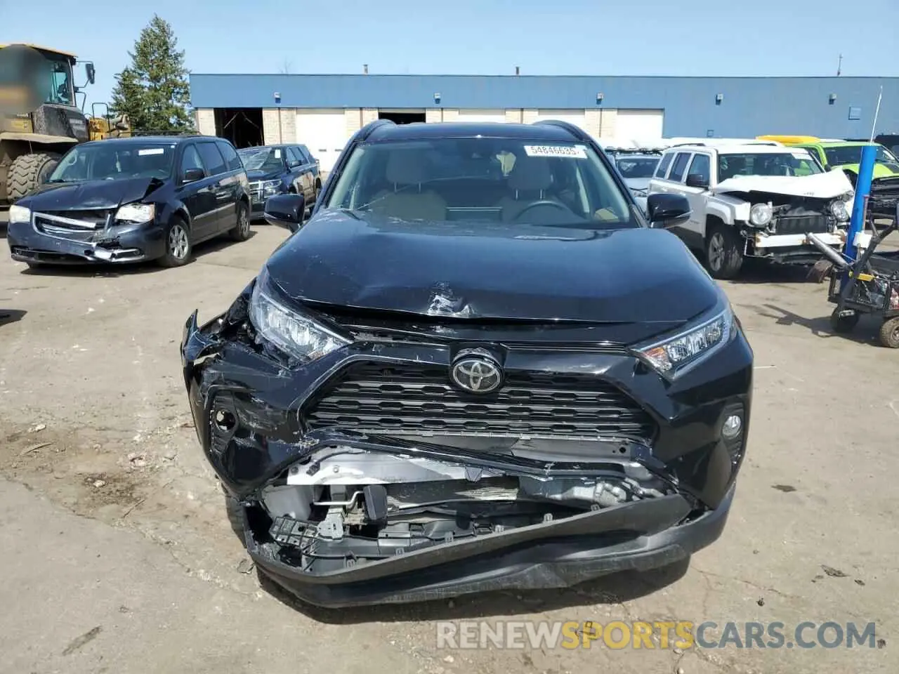 5 Photograph of a damaged car 2T3P1RFV0KC002169 TOYOTA RAV4 2019
